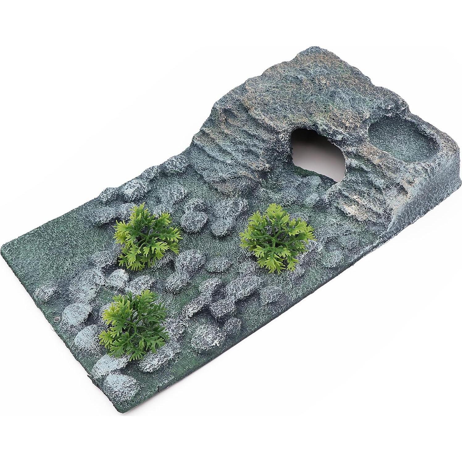 Kit Completo de Decoración Acuática para Tortugas AQUA KT