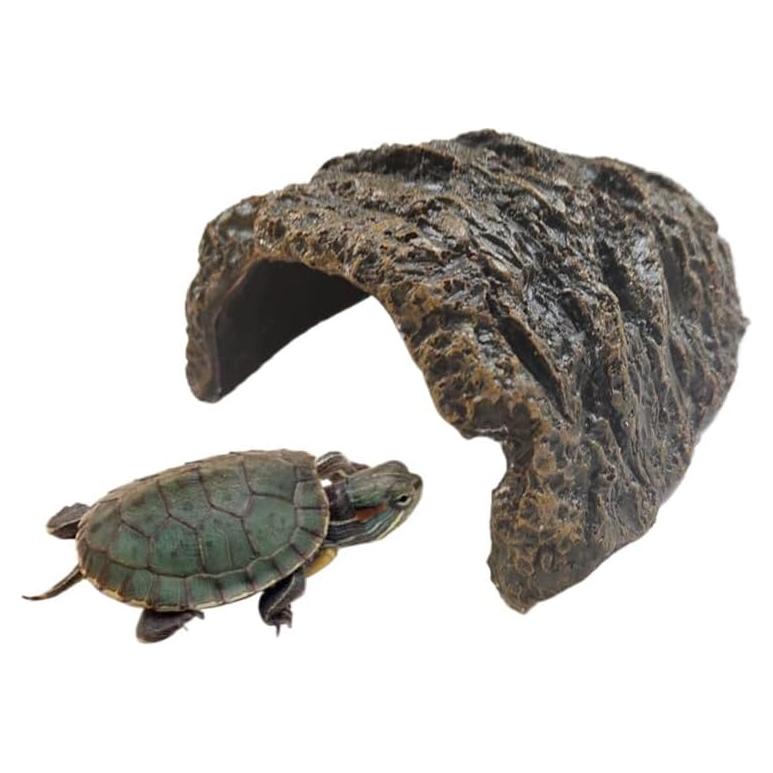 Cueva Oculta para Reptiles UQUABESO 12x12x7cm Verde