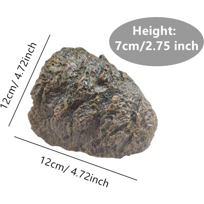 Cueva Oculta para Reptiles UQUABESO 12x12x7cm Verde