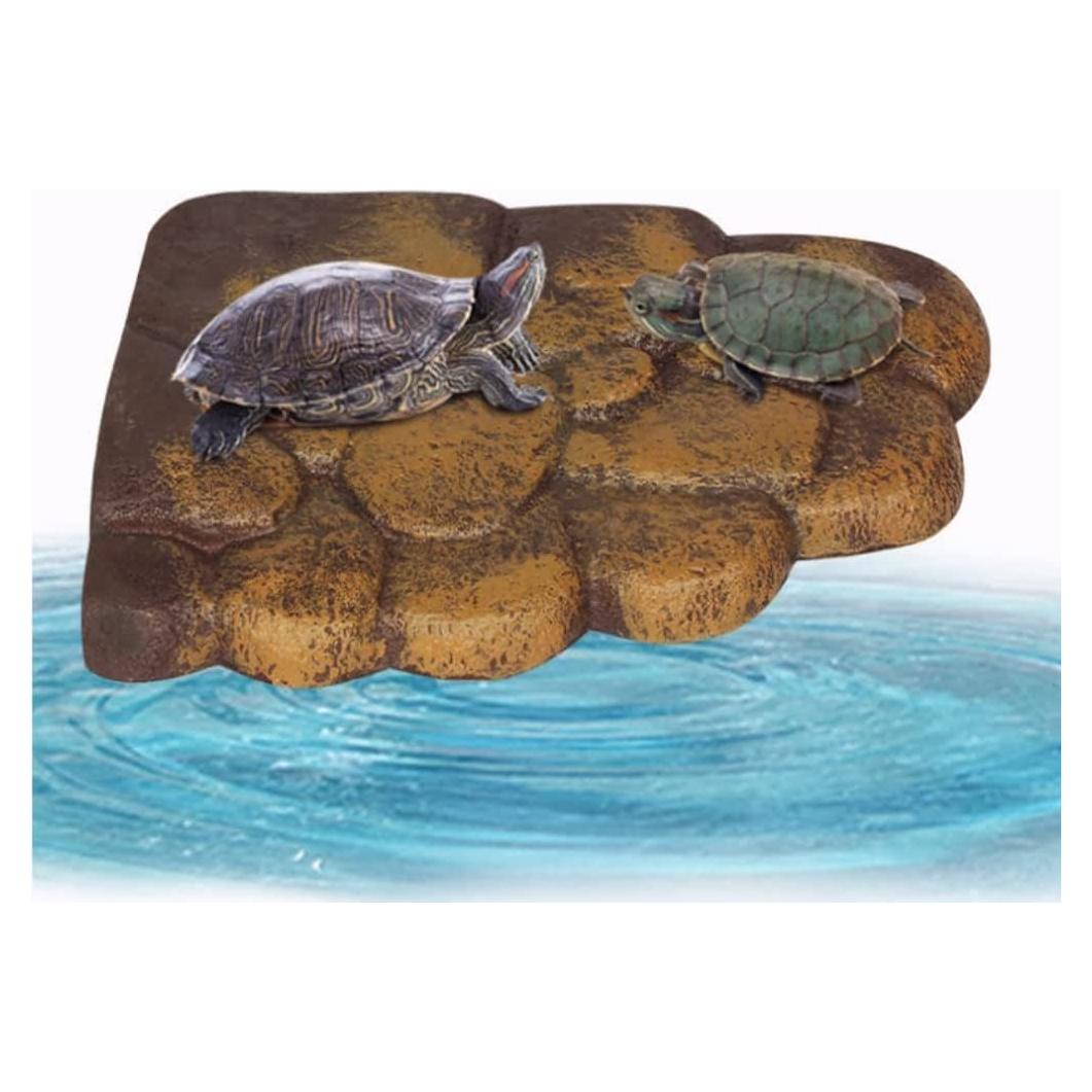 Isla Flotante Semi Acuática Pssopp NS-78 para Tortugas 16x11cm