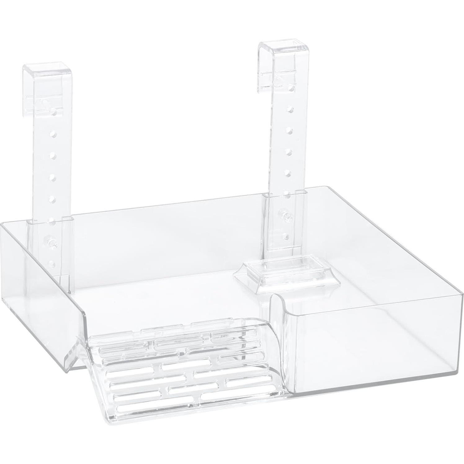 Plataforma de Sol para Tortugas Acrílico Ajustable 22.5x21 cm