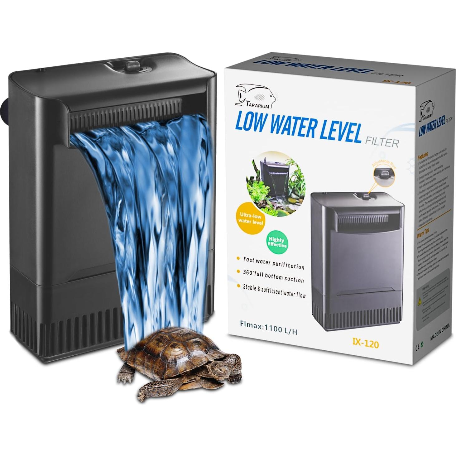 Filtro Interno Ajustable TARARIUM IX-120 para Acuarios 30-55 Gal