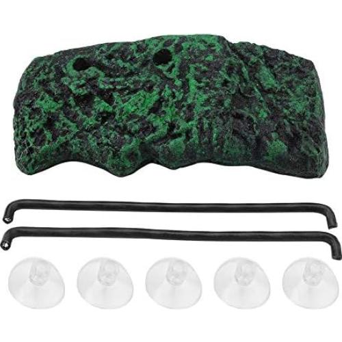 Isla Flotante para Tortugas Hffheer Grande 28x12cm con Ventosas