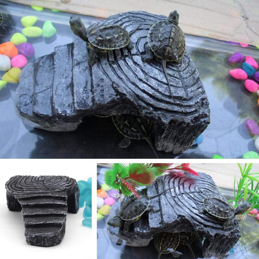 Plataforma de Sol para Tortugas Chnee 13.5x11x5.5cm Resina