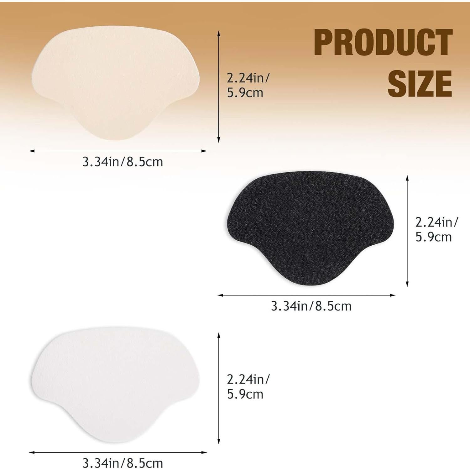 Kit de 18 Parches Autoadhesivos para Reparar Zapatos - Heclia