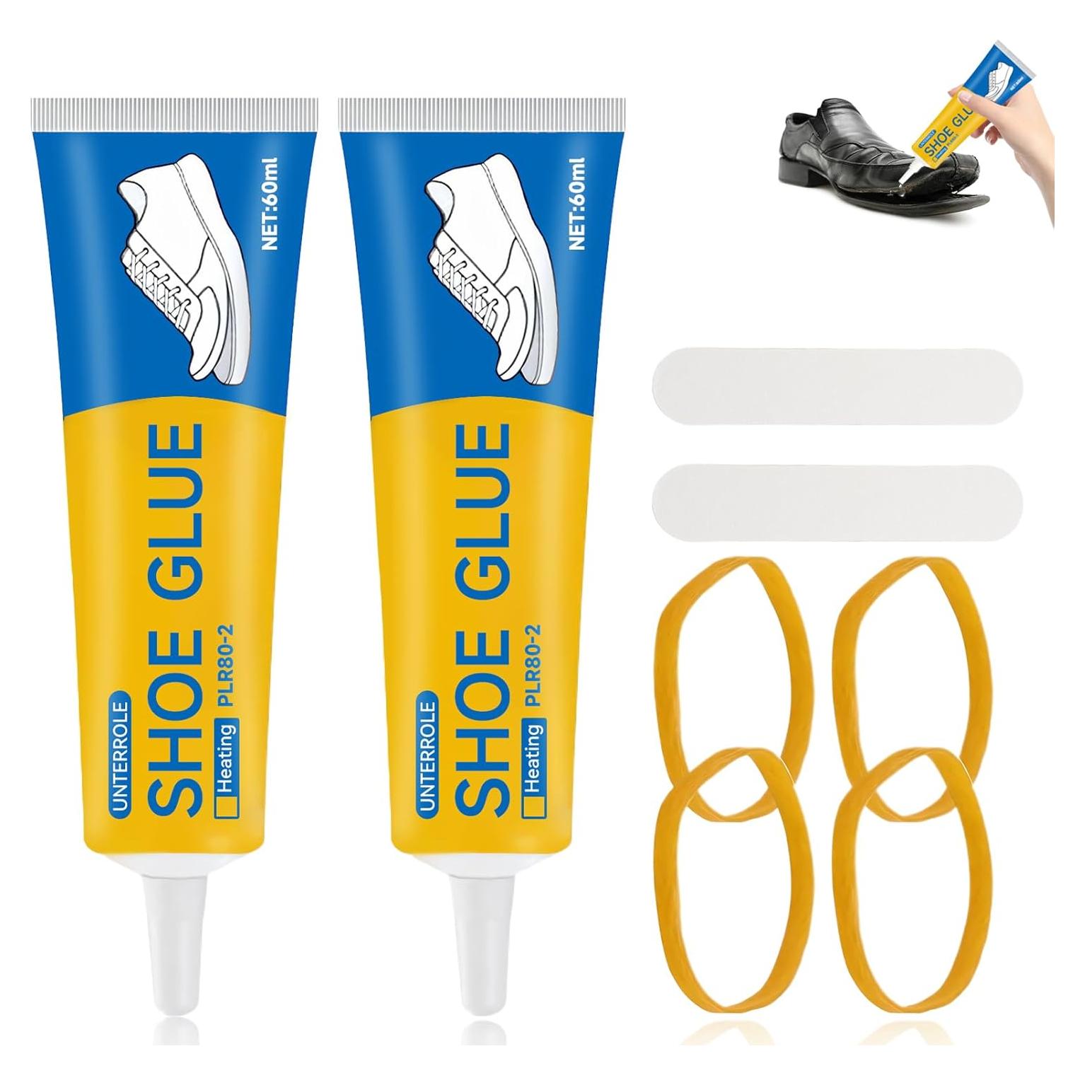 Ganbaro Pegamento para Zapatos 120 ml, Adhesivo Transparente