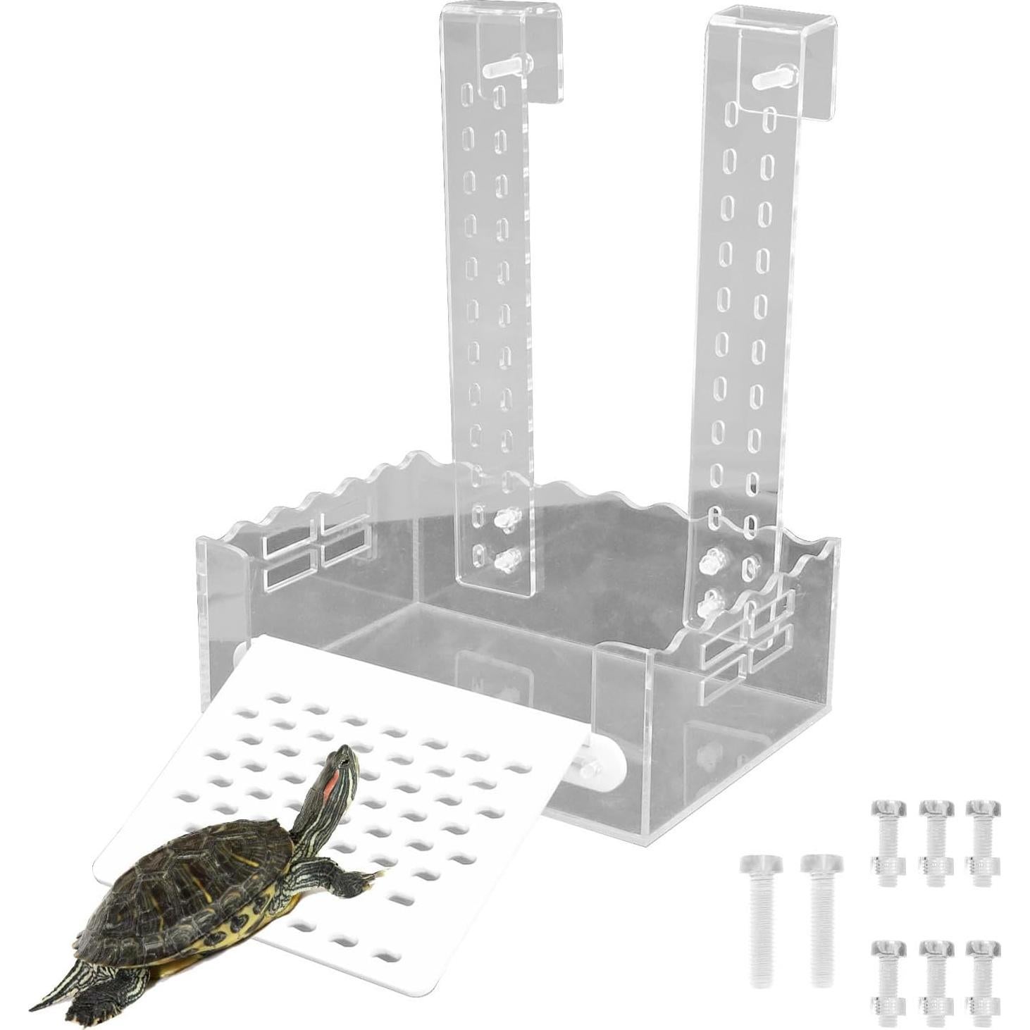 Plataforma de Solarium para Tortugas VIKKSAER 20.5x14.5 cm
