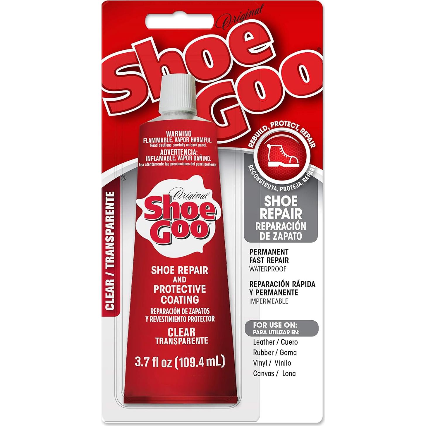 Adhesivo Shoe Goo 109.4mL Transparente + 10 Puntas Pixiss