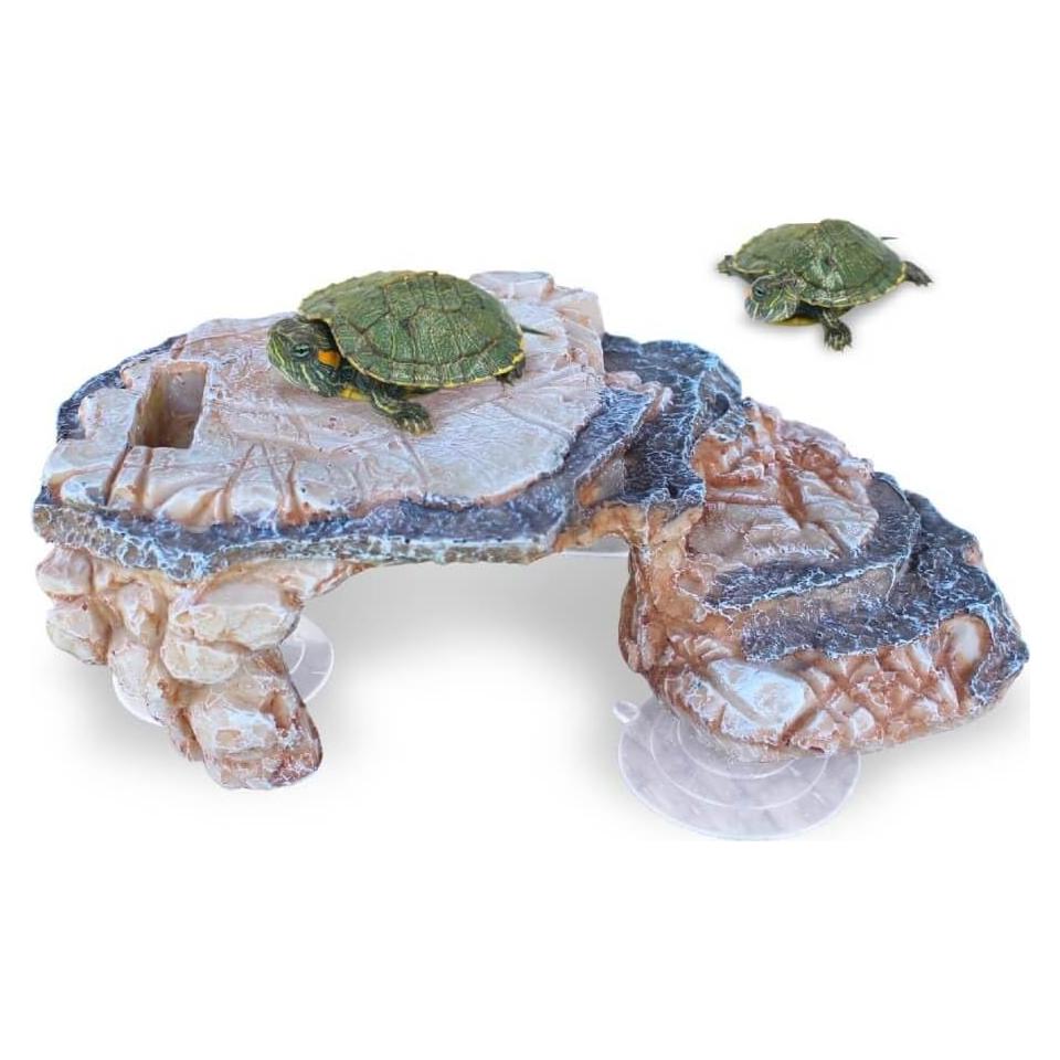 Plataforma de Sol para Tortugas Dean Designs - Beige - 3 Ventosas