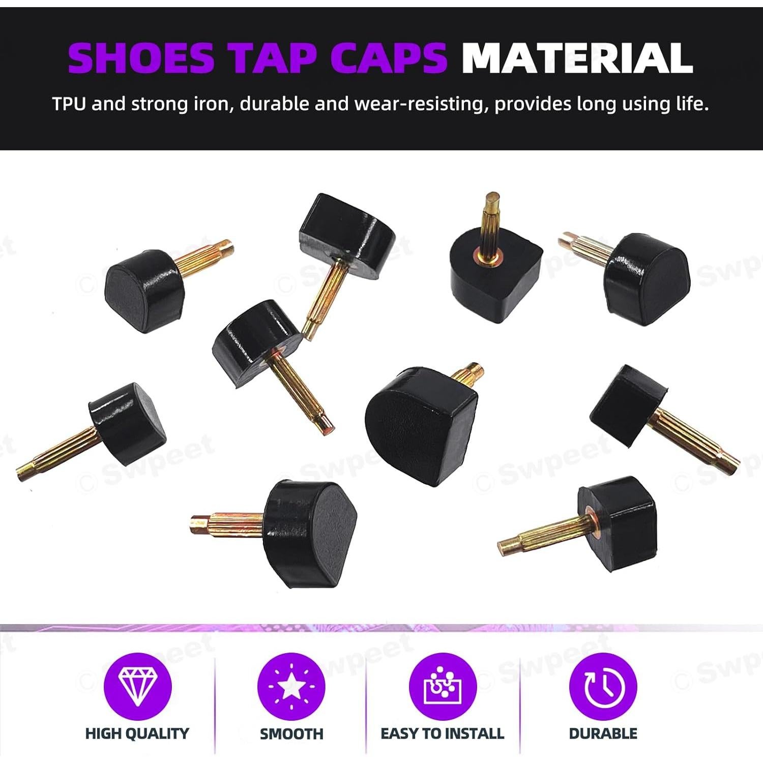 Kit de Reparación de Tacones Altos Swpeet 30 Pares + Alicates