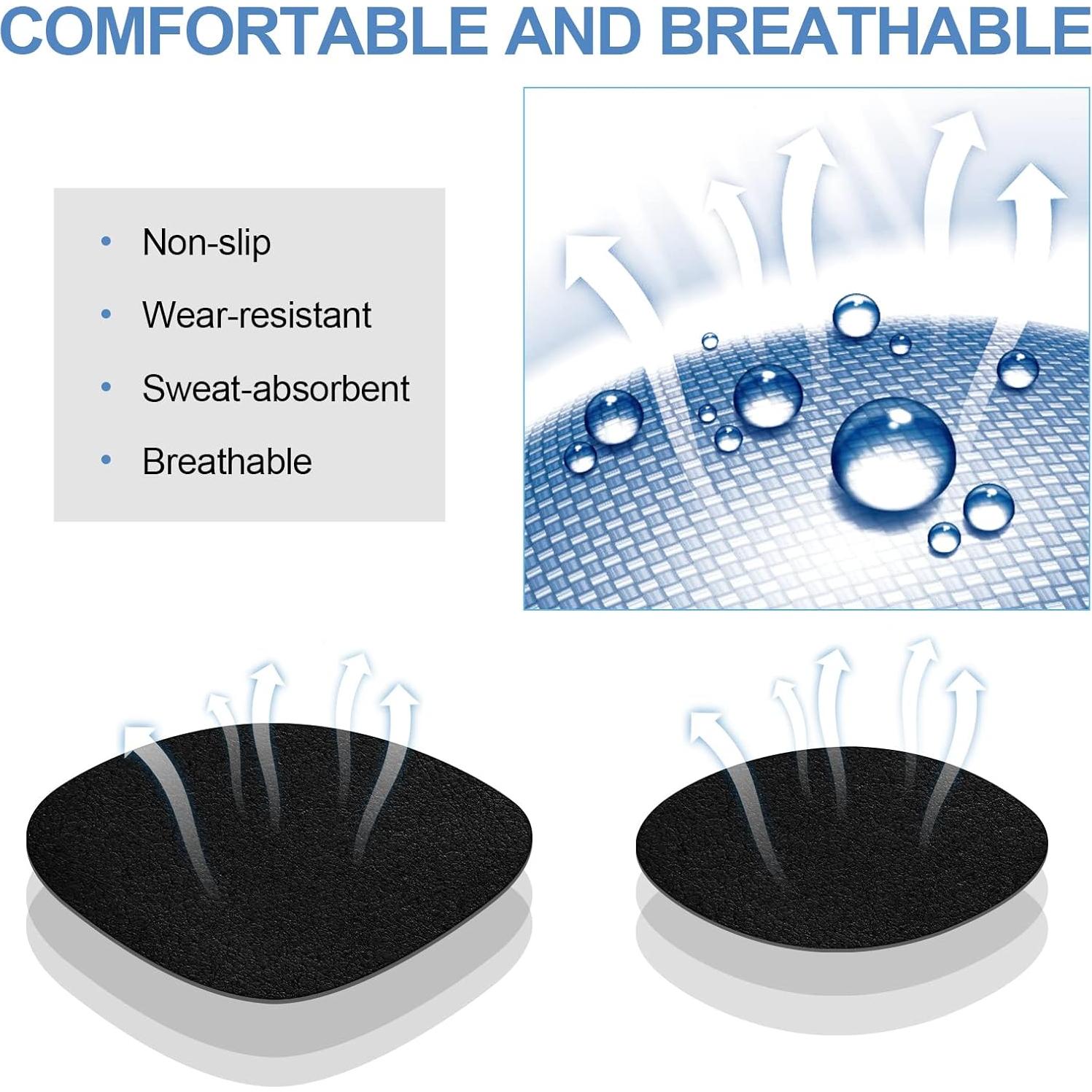 12 Pares Parches Reparación Tacón Zapatilla Eurzom - Microfibra