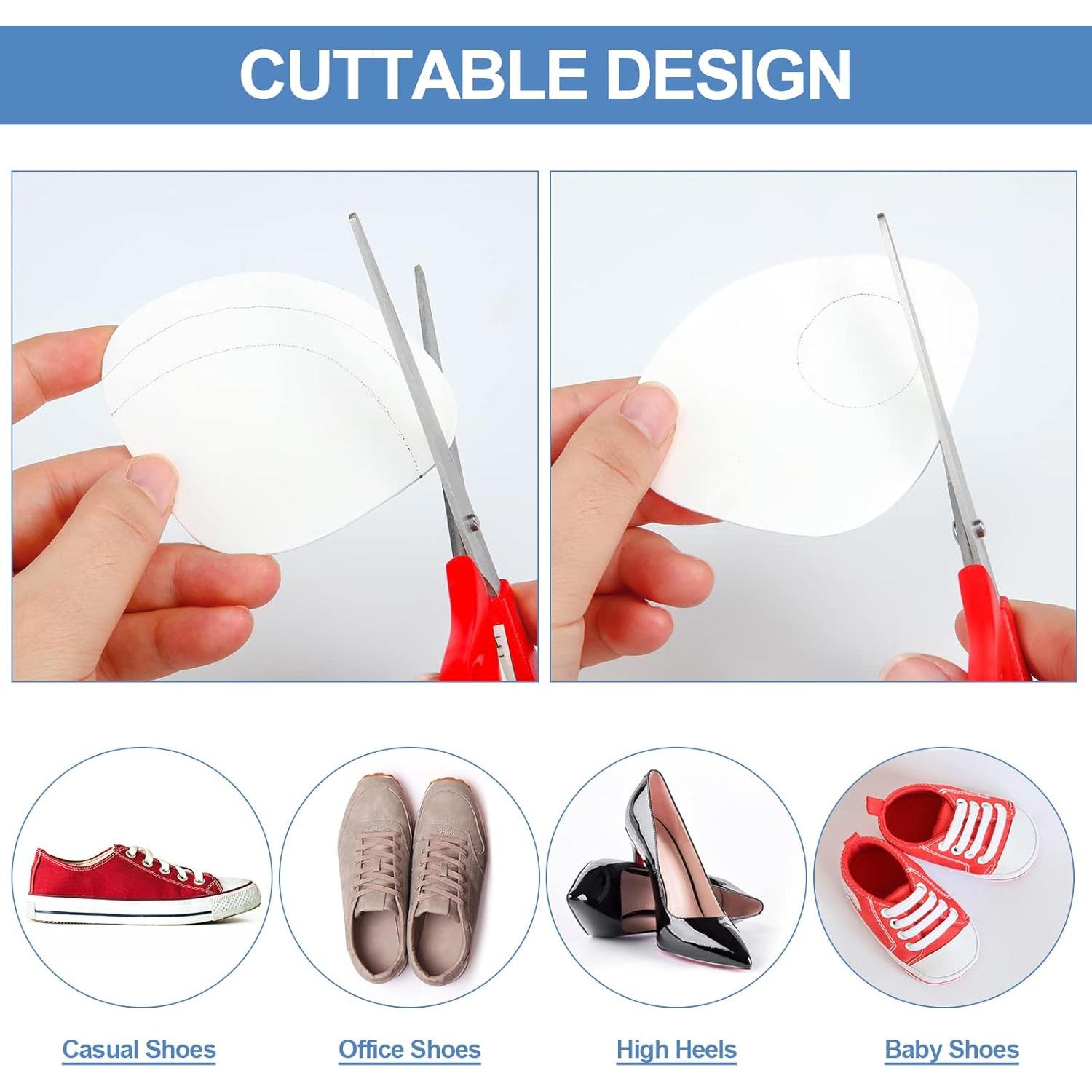 12 Pares Parches Reparación Tacón Zapatilla Eurzom - Microfibra