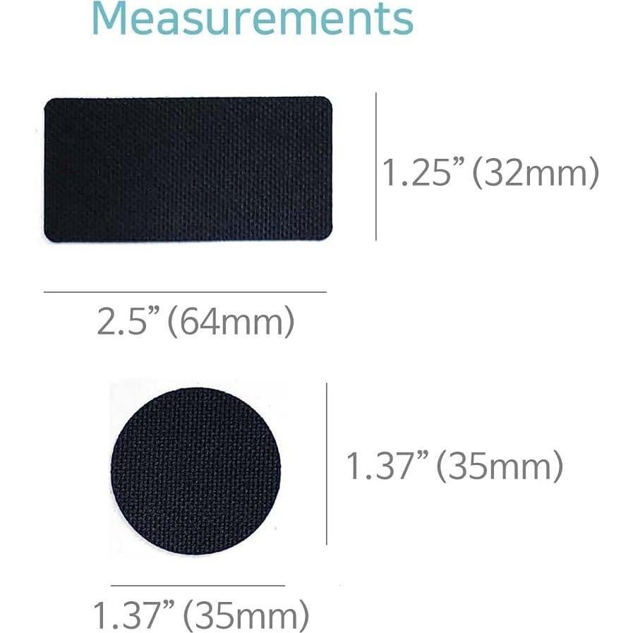 Parche para Prevención de Agujeros en Zapatos Nomorhols - Negro