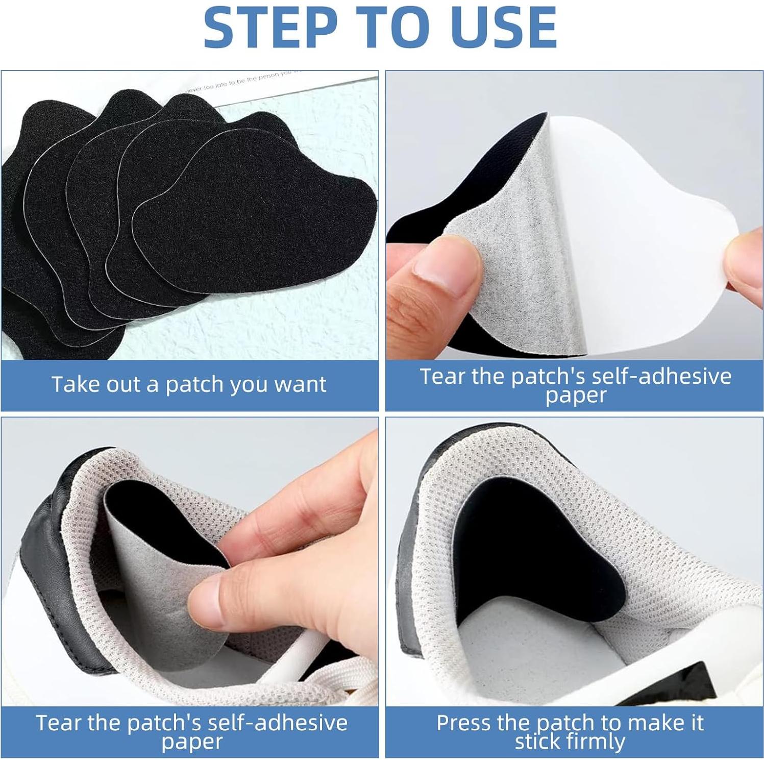 Kit de Reparación de Tacones TXMLXY - 10 Pares Autoadhesivos