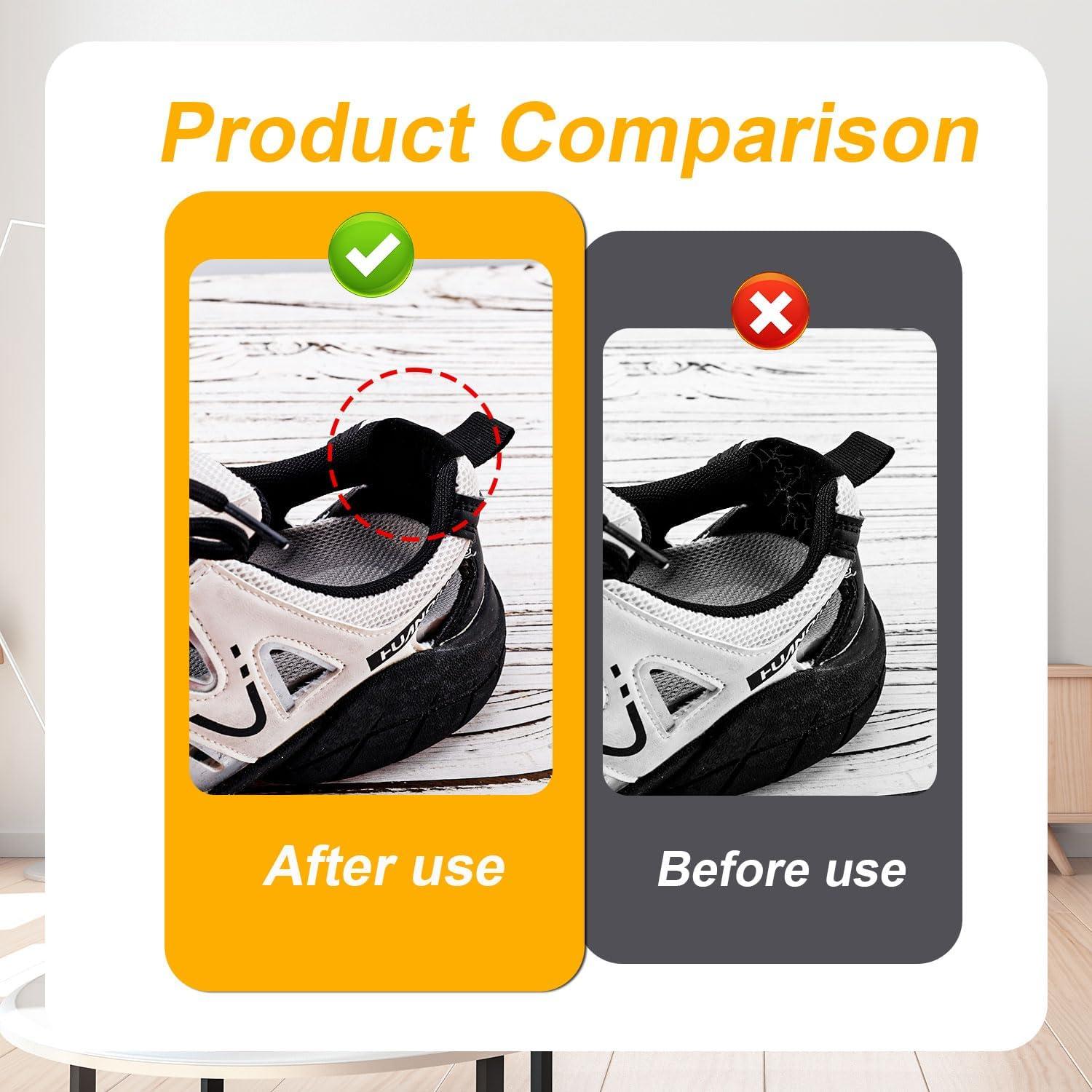 Parches Adhesivos para Zapatos 8 Pairs - 4 Colores 5x7cm y 7x8.8cm