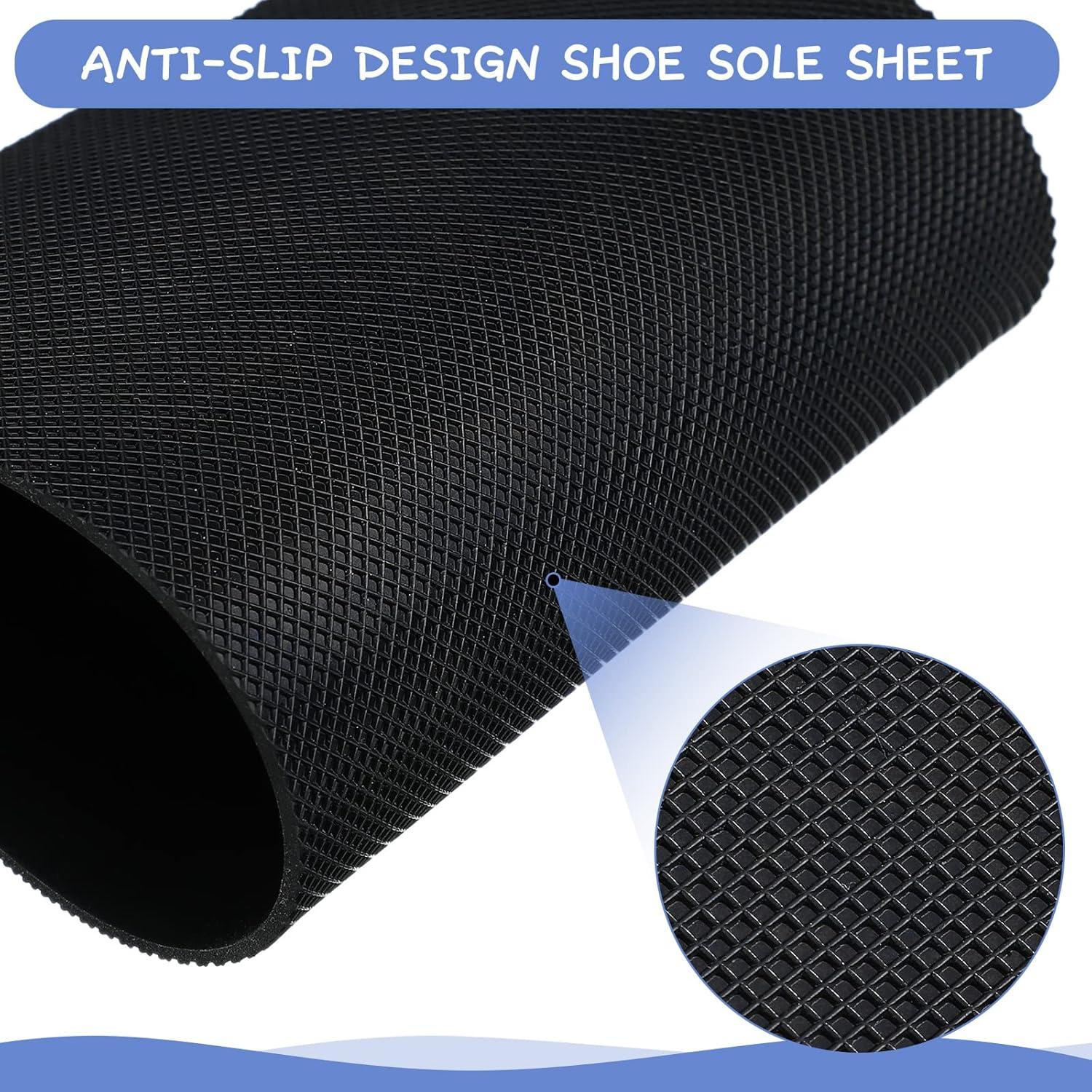 7 Hojas de Goma para Reparación de Suelas de Zapatos Yilloog