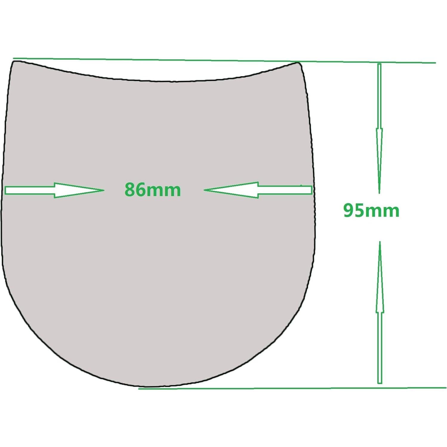 Suela de Reemplazo de Goma Negra para Zapatos - 2mm y 3.5mm