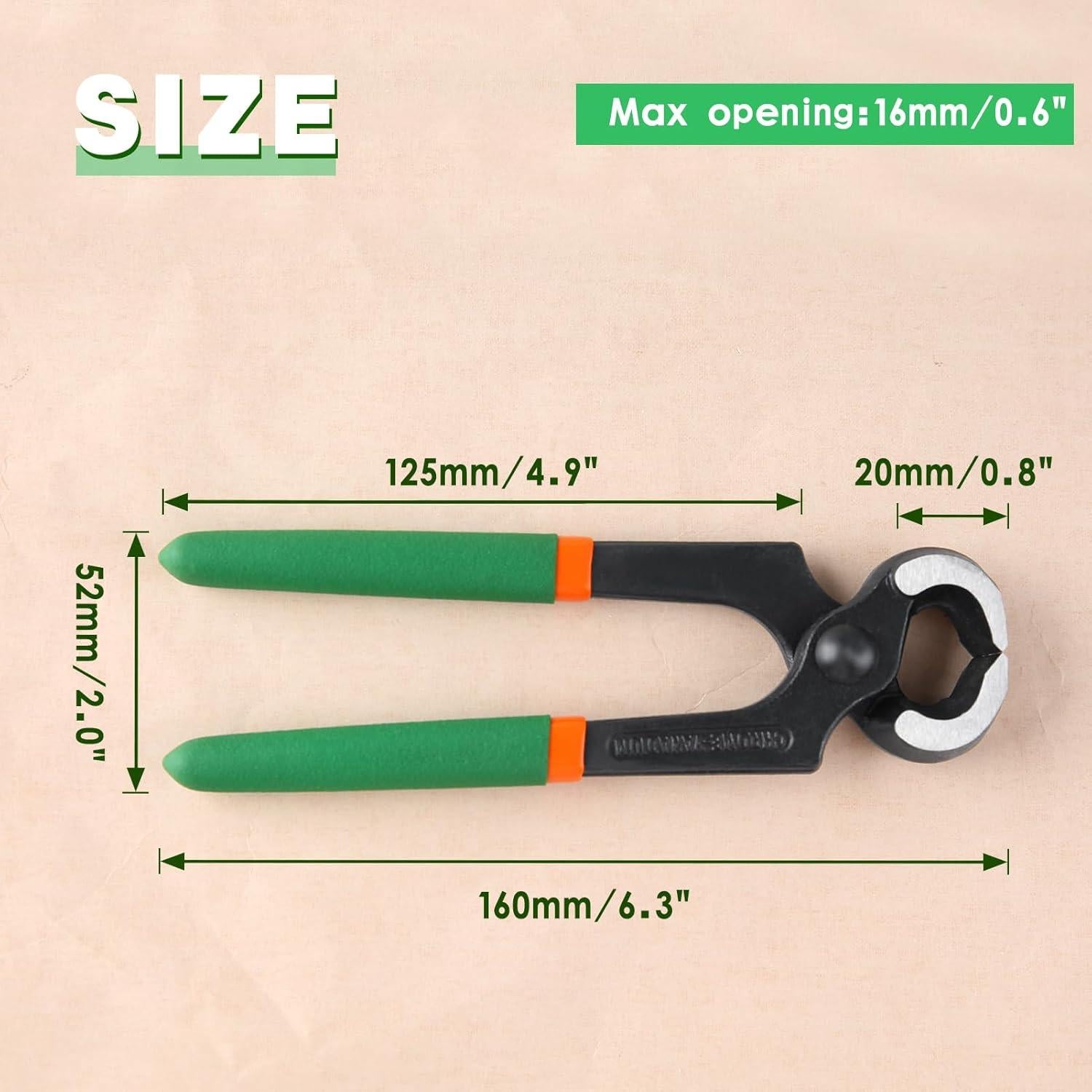 Kit de Reparación de Tacones Altos LEONTOOL con Alicates y 24 Puntas