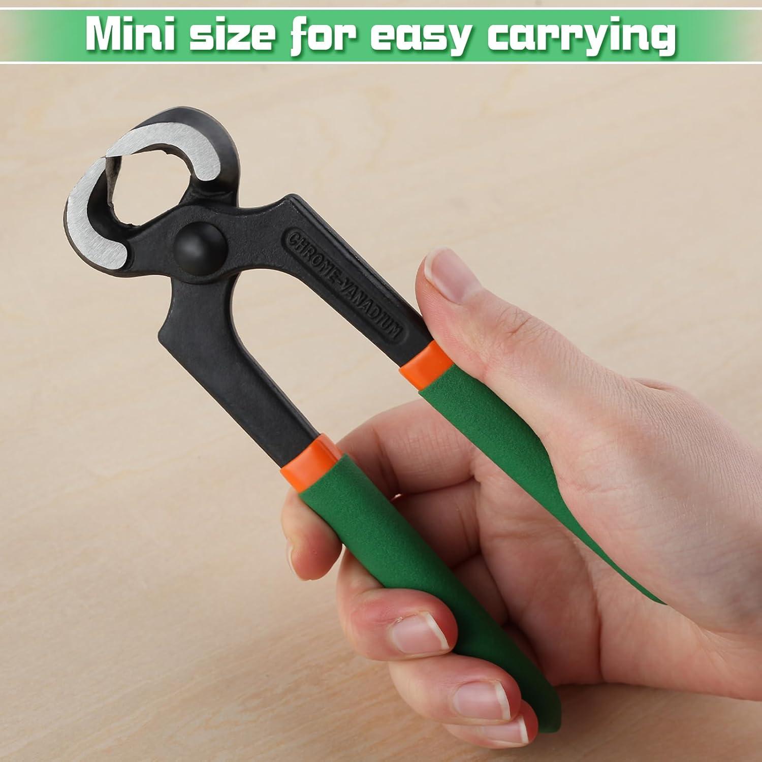 Kit de Reparación de Tacones Altos LEONTOOL con Alicates y 24 Puntas