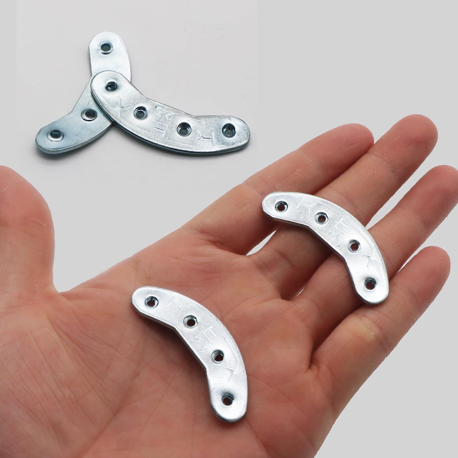 Kit de Reparación de Suelas MaifuerMall - 3 Paquetes Placas de Talón de Metal