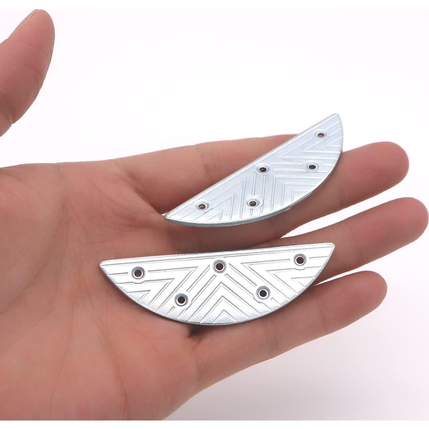 Placas de Talón de Metal MaifuerMall - Kit de Reparación