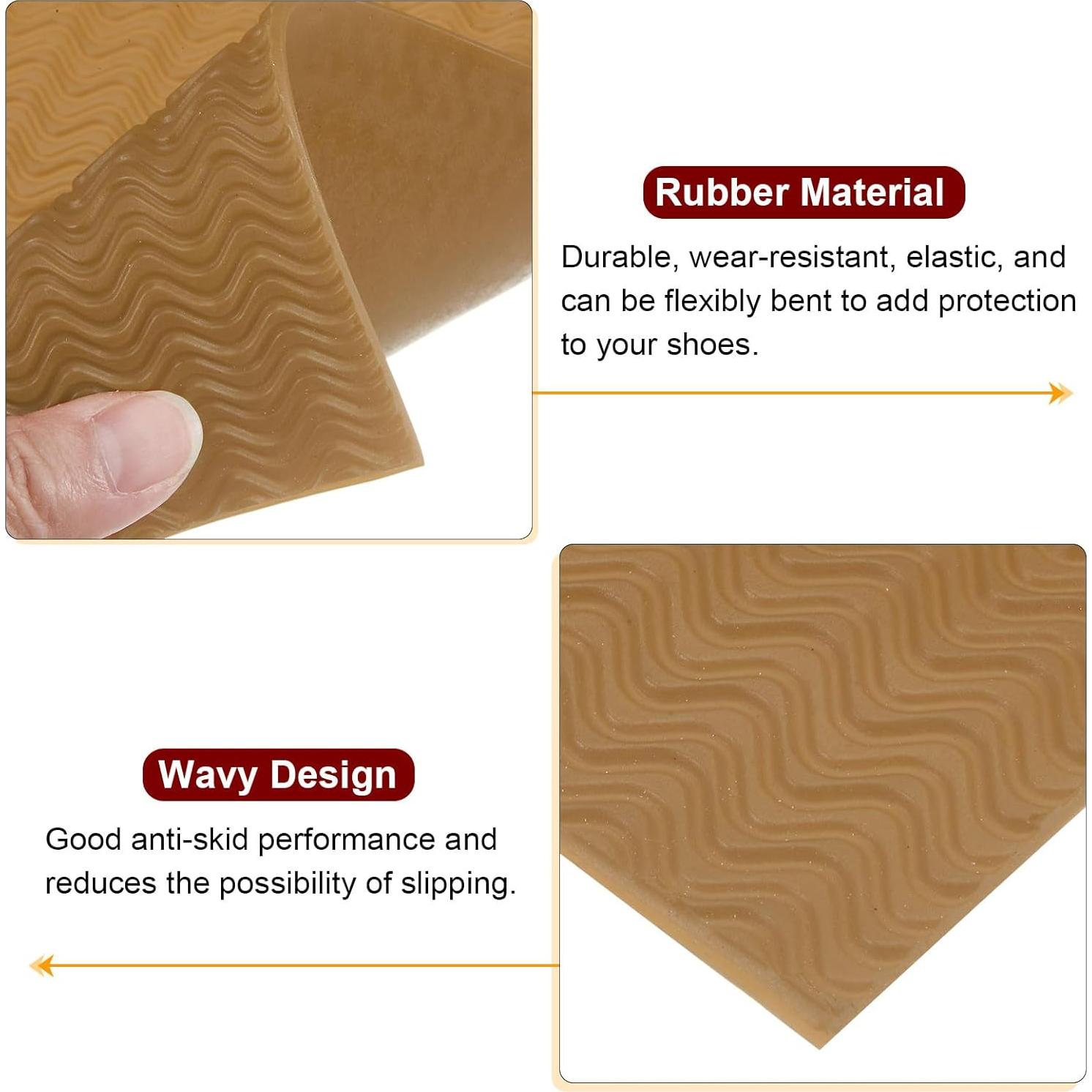 Hoja de Reparación de Suela de Zapato HARFINGTON 2.2mm Caqui