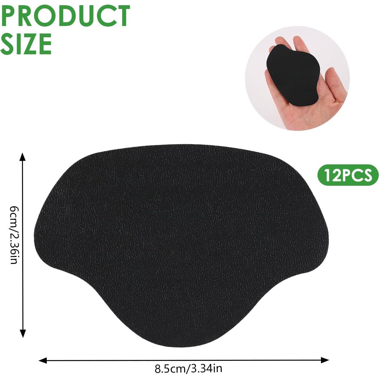 Kit de Parches de Reparación de Talón de Zapato Yenblow 12 Pcs