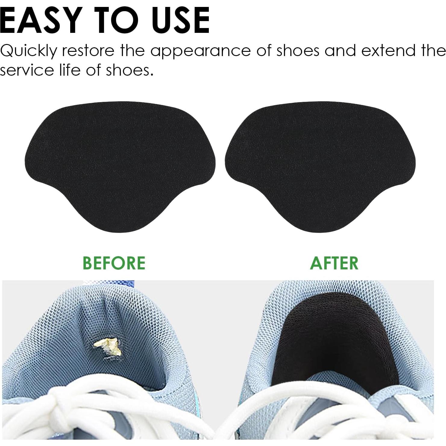 Kit de Parches de Reparación de Talón de Zapato Yenblow 12 Pcs