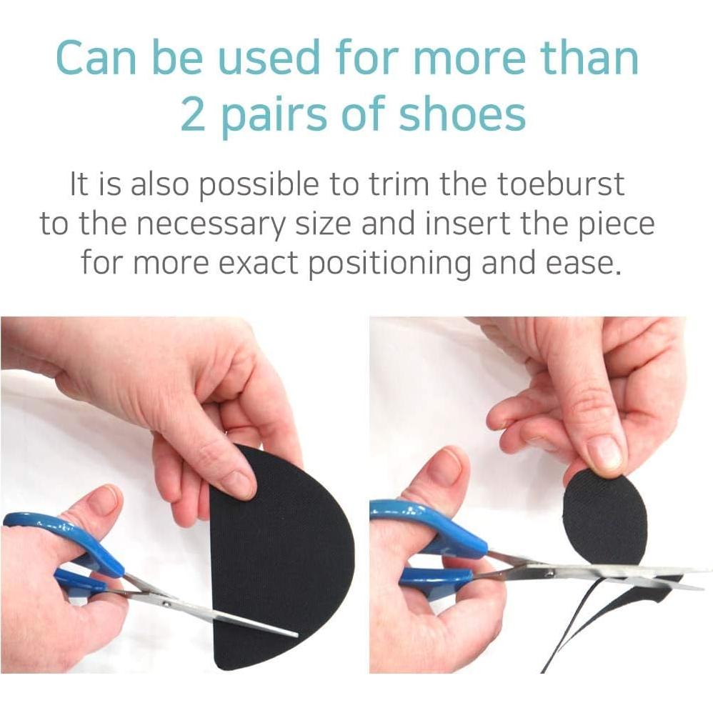 Inserto para Prevención de Agujeros en Zapatos Shoefix Blanco