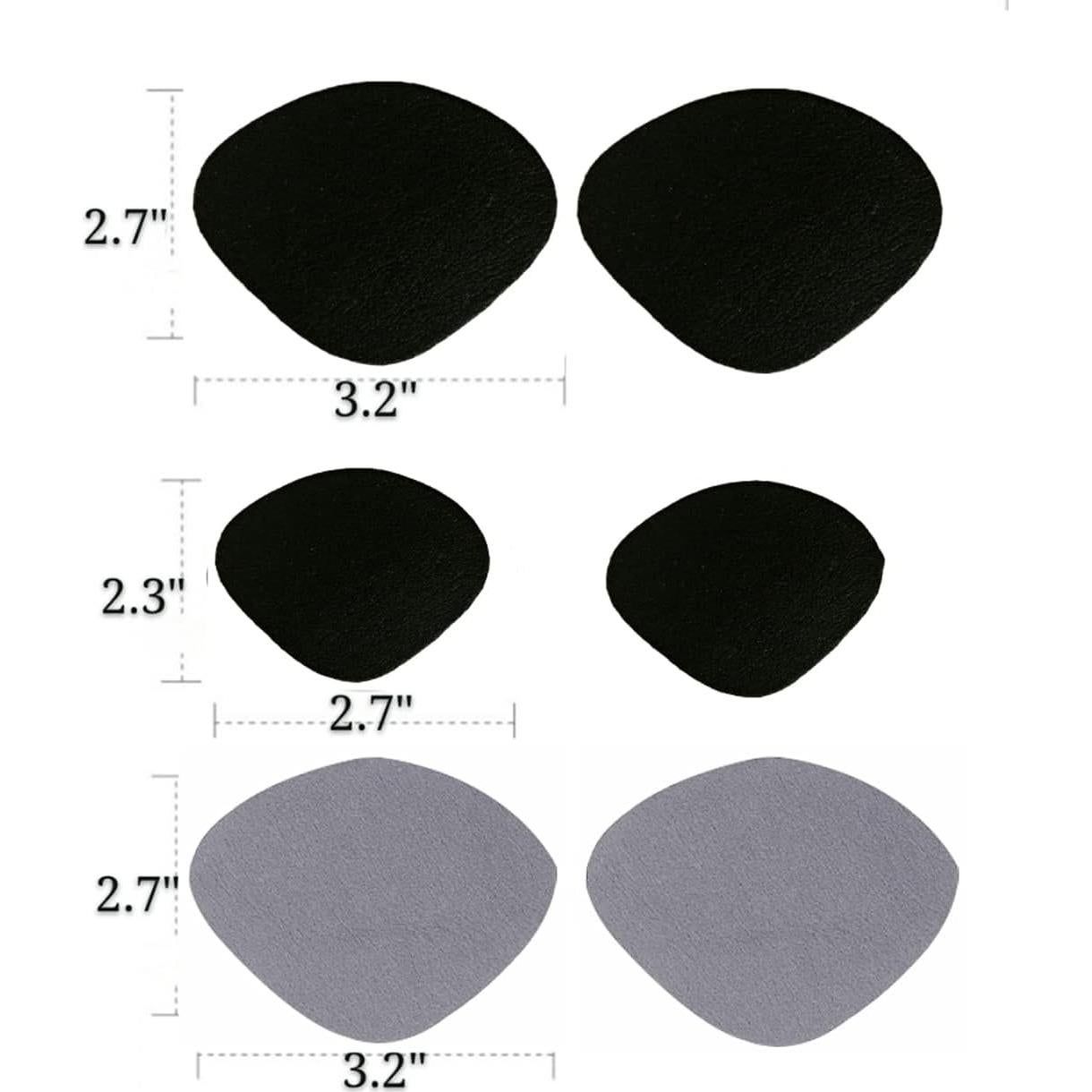 Parches de Reparación de Tacones Heng Happy - 3 Pares Autoadhesivos