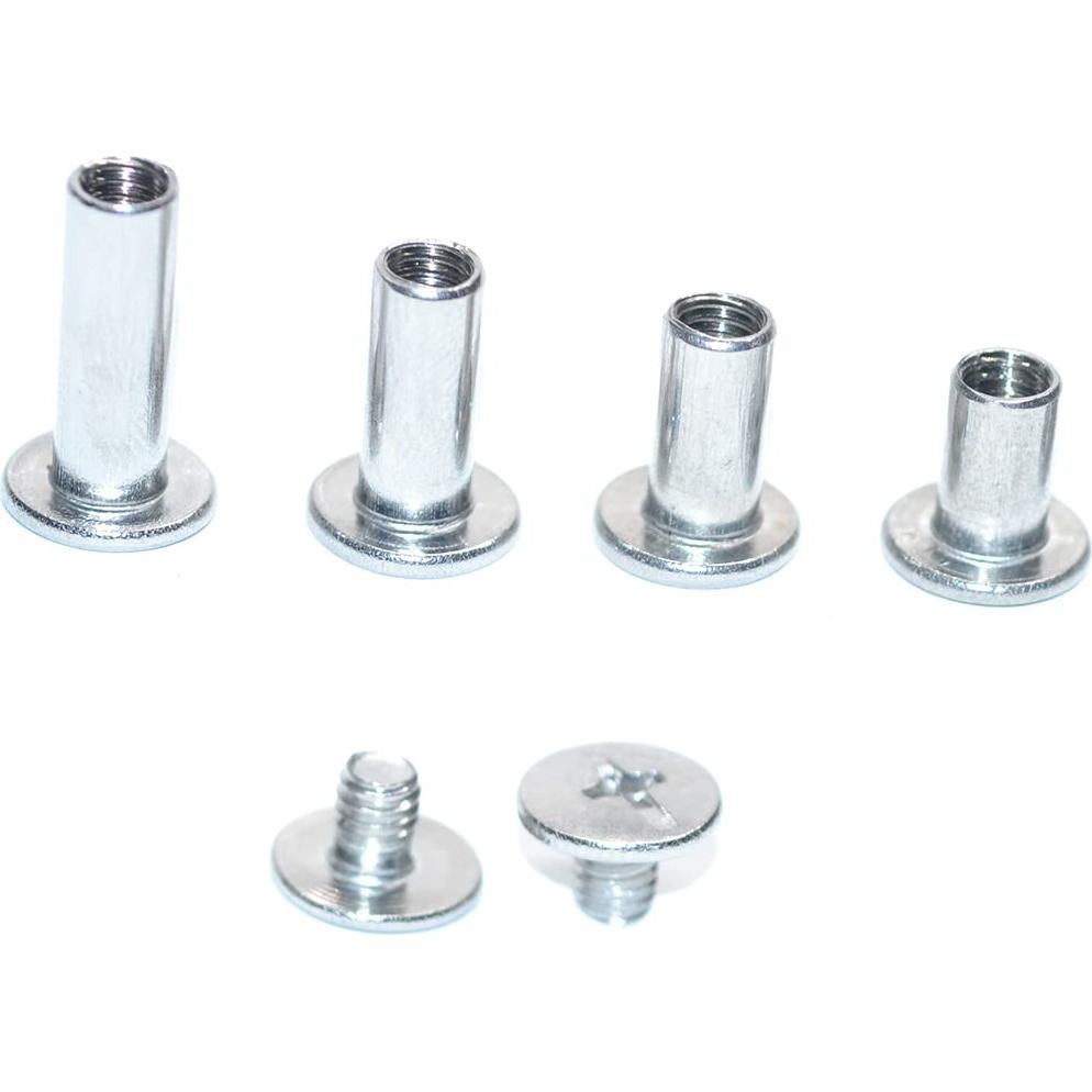 30 Tornillos Chicago Acero Inoxidable 5x20mm Megoto DIY