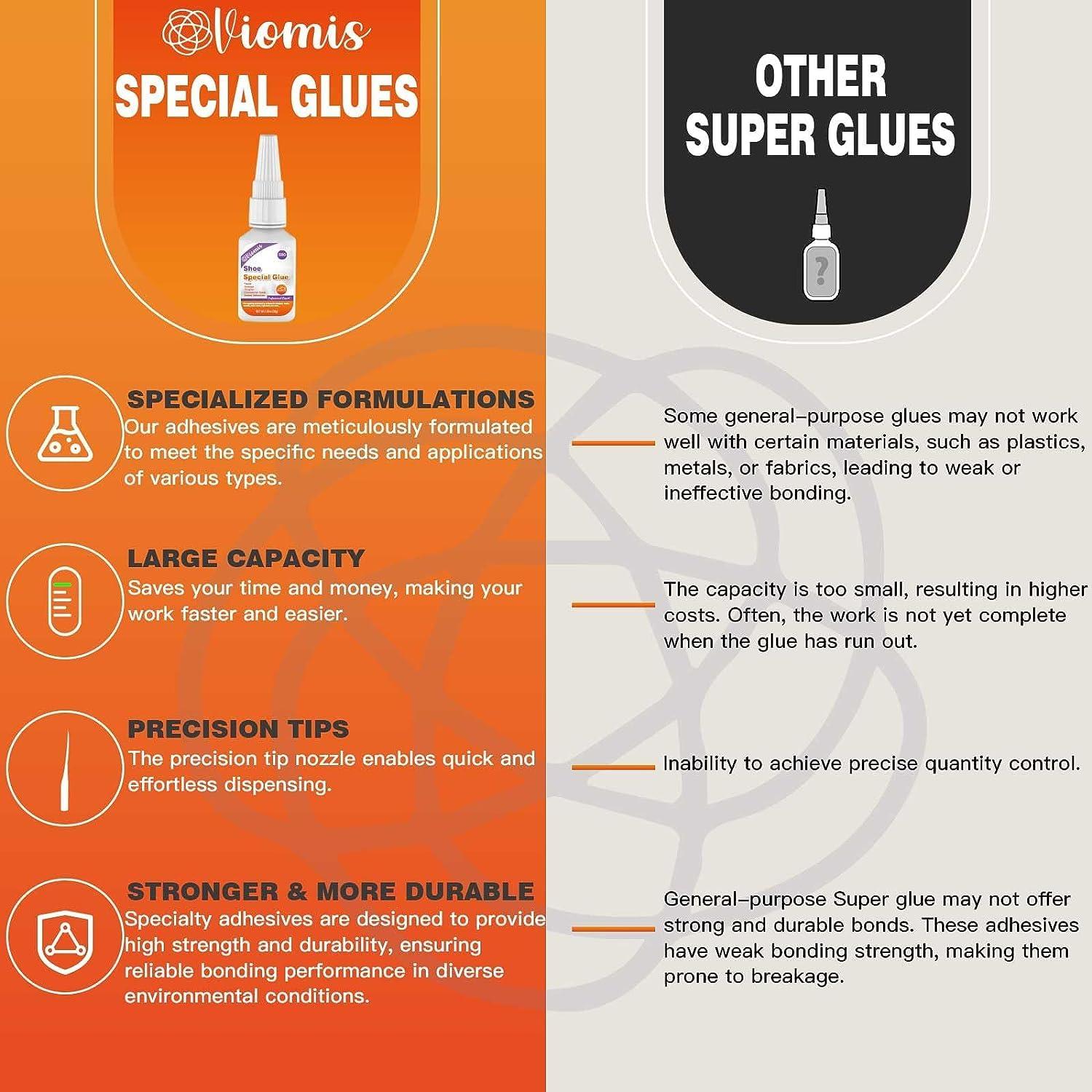 Pegamento para Zapatos Viomis 30g - Adhesivo Impermeable Rápido