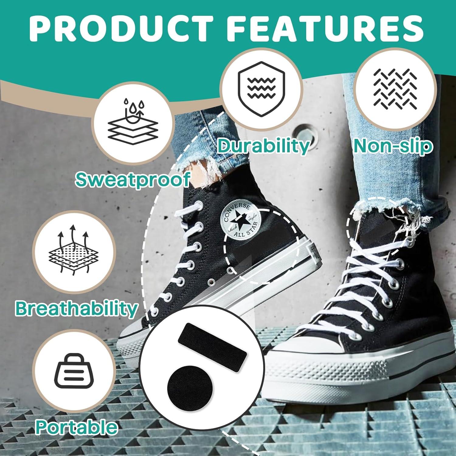 48 Piezas Parche Autoadhesivo para Zapatos - Reparación Agujeros