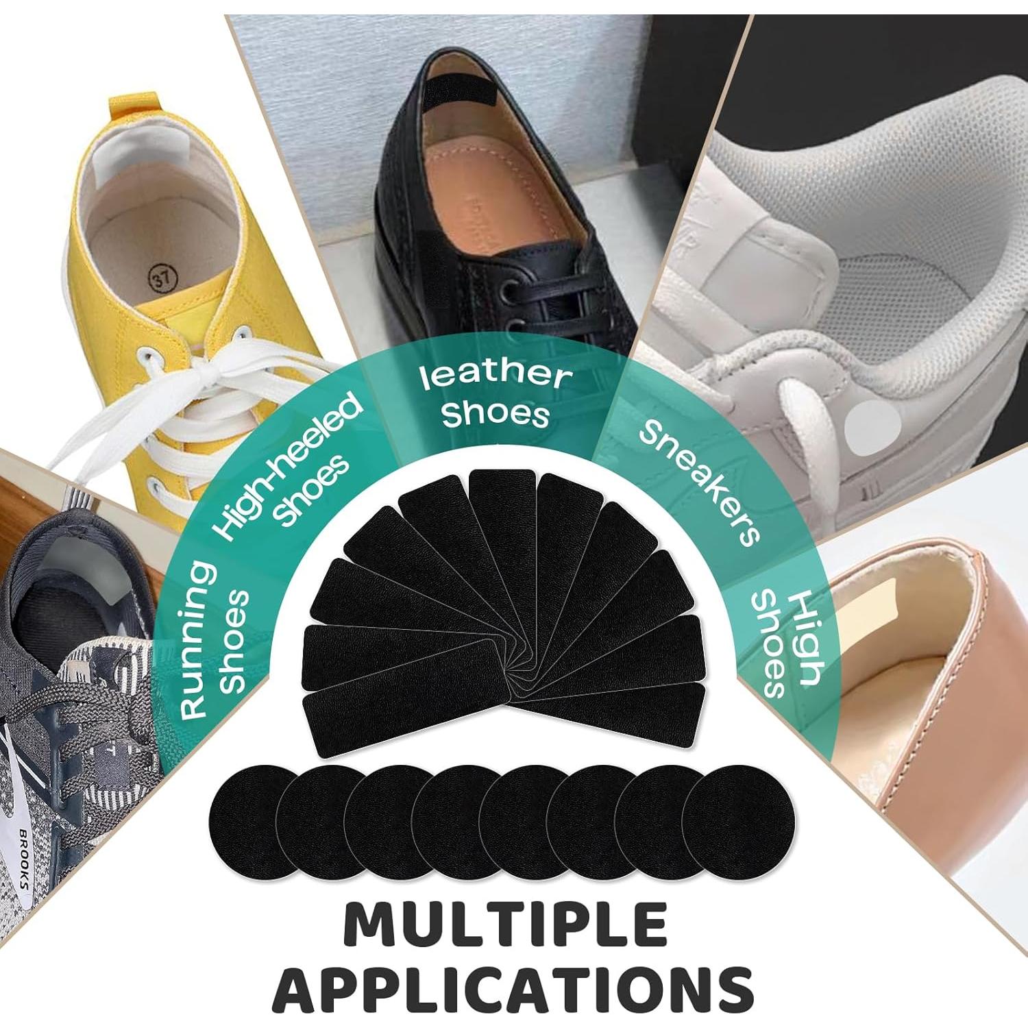 48 Piezas Parche Autoadhesivo para Zapatos - Reparación Agujeros