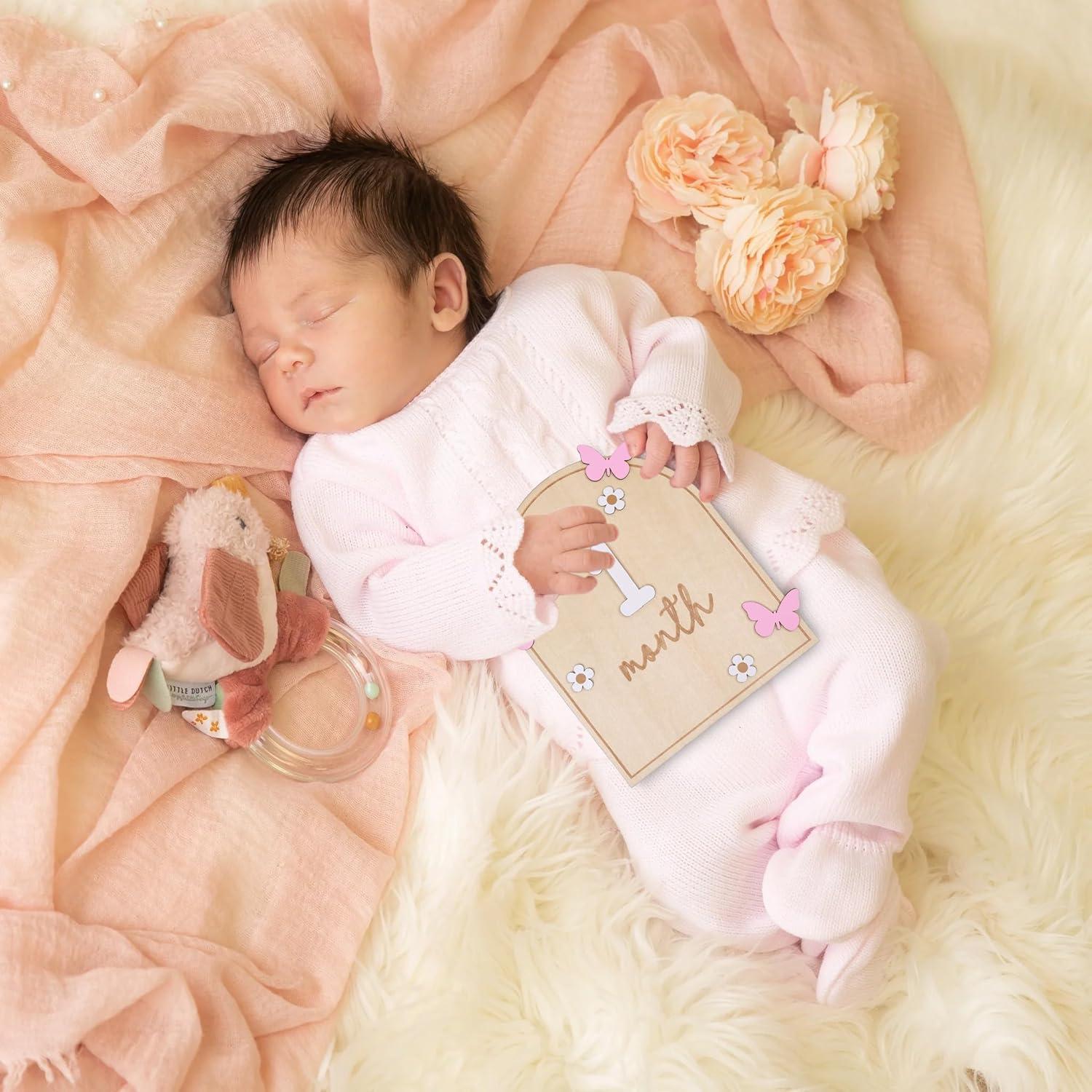 Tablero de Hitos Mensuales HJKlove Mariposa Rosa 3D