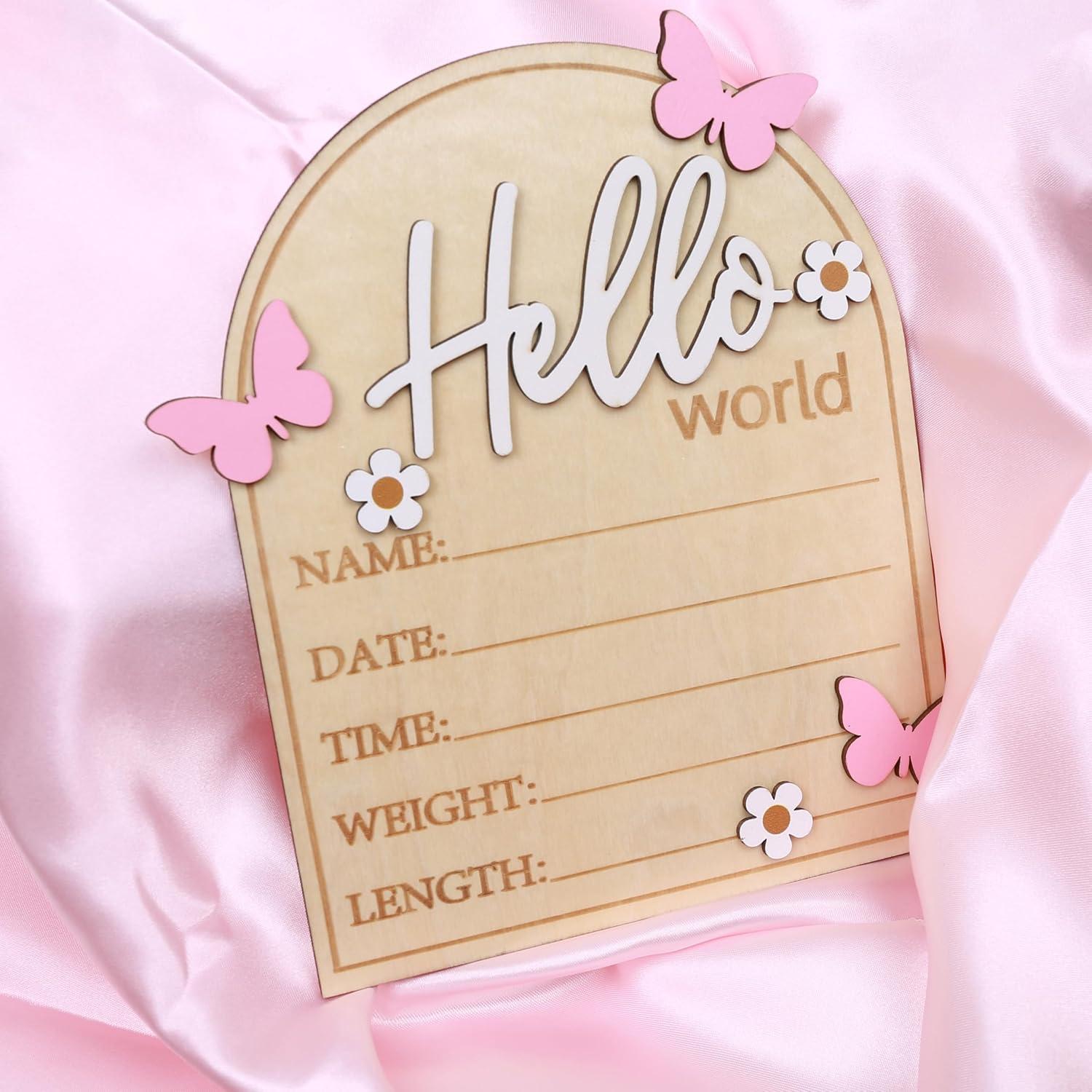 Tablero de Hitos Mensuales HJKlove Mariposa Rosa 3D