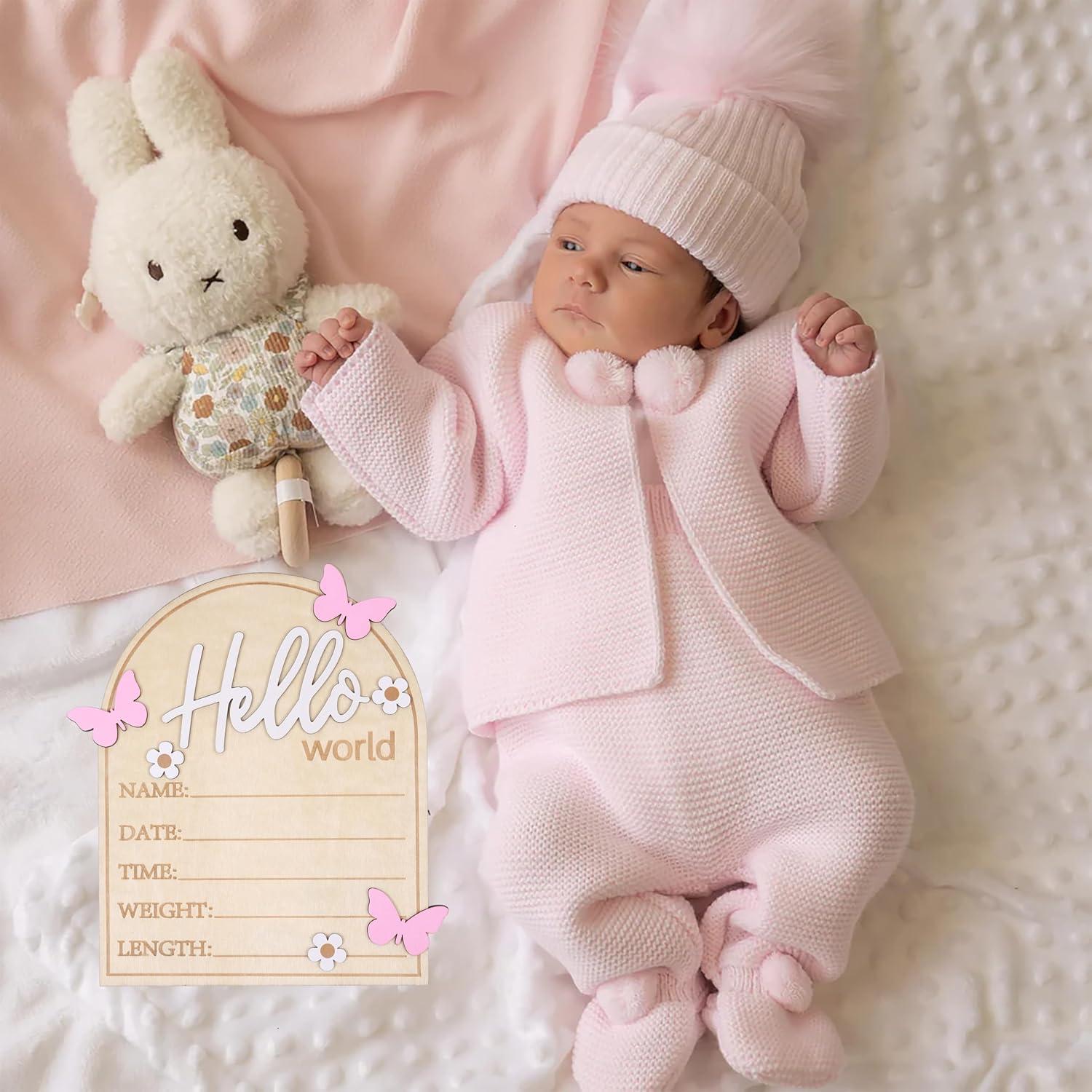 Tablero de Hitos Mensuales HJKlove Mariposa Rosa 3D