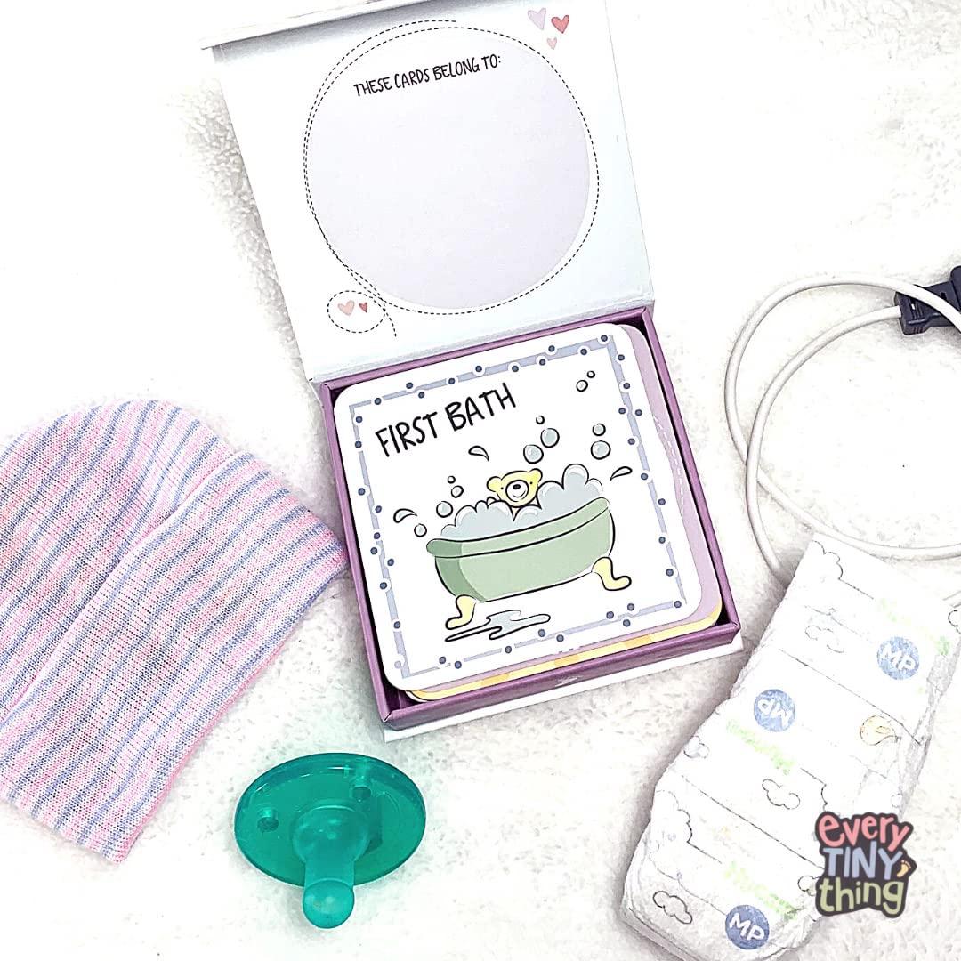 Tarjetas de Fotos de Hitos NICU Every Tiny Thing - 50 Tarjetas
