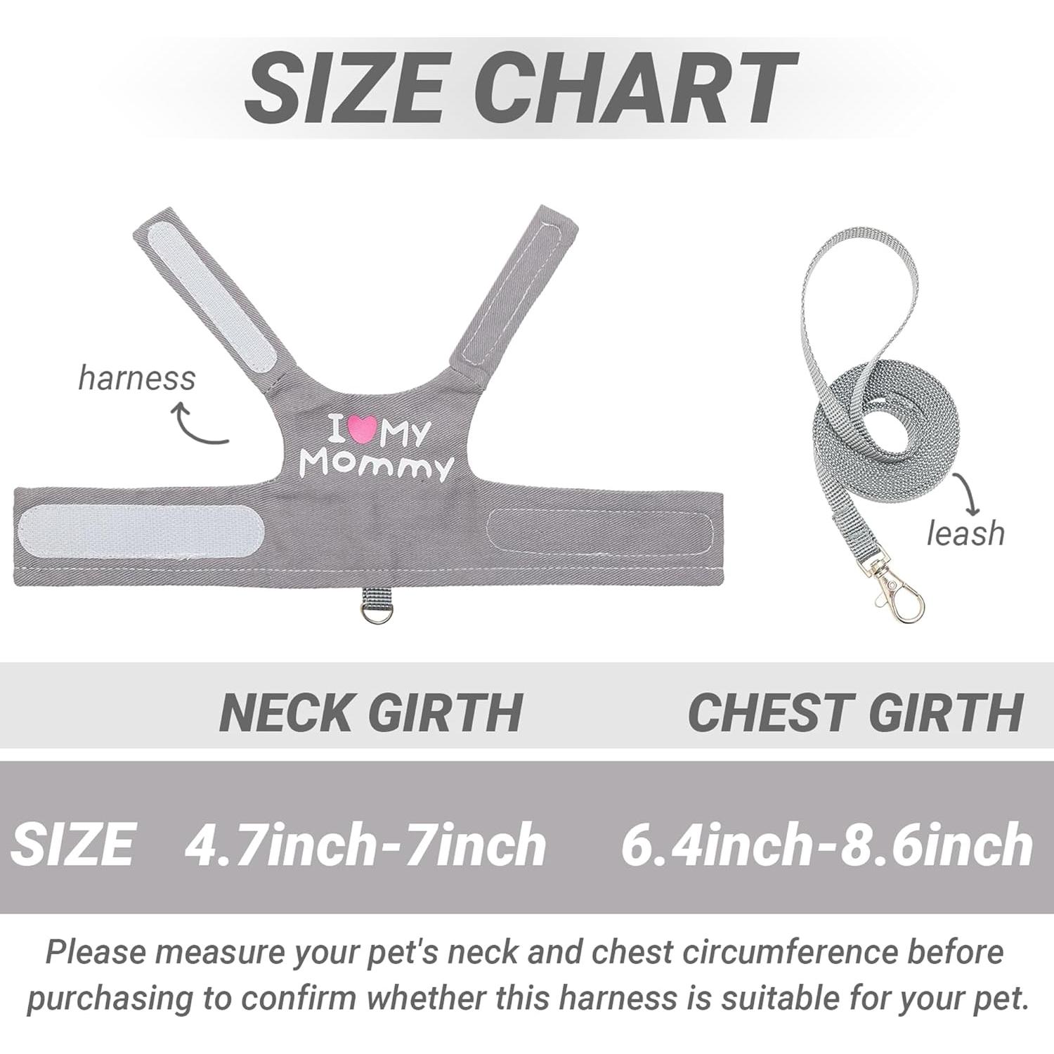 Arnés y Correa Ajustable CUSOZWO para Lagartos Pequeños