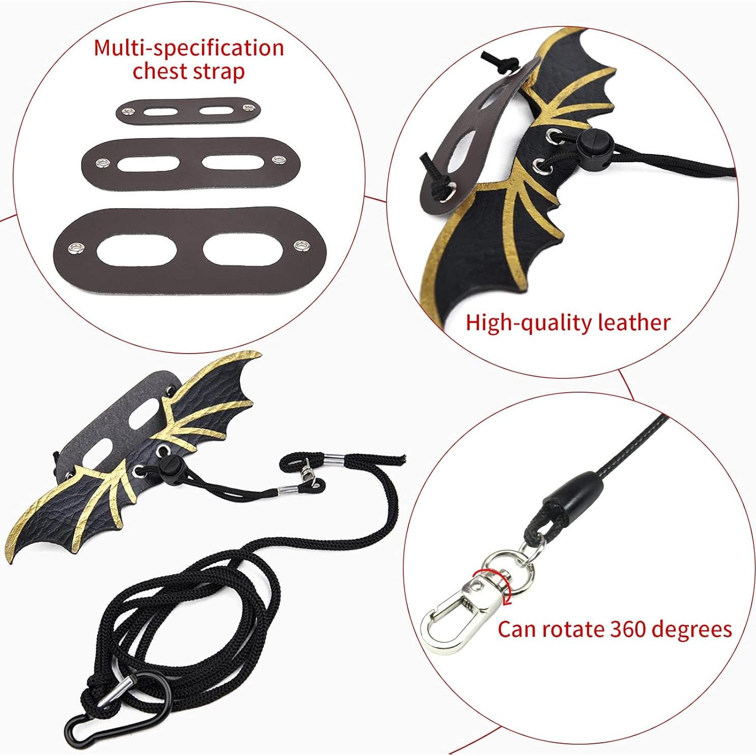 Juego de Arnés y Correa para Dragón Barbudo Worutuk - Ajustable S/M/L