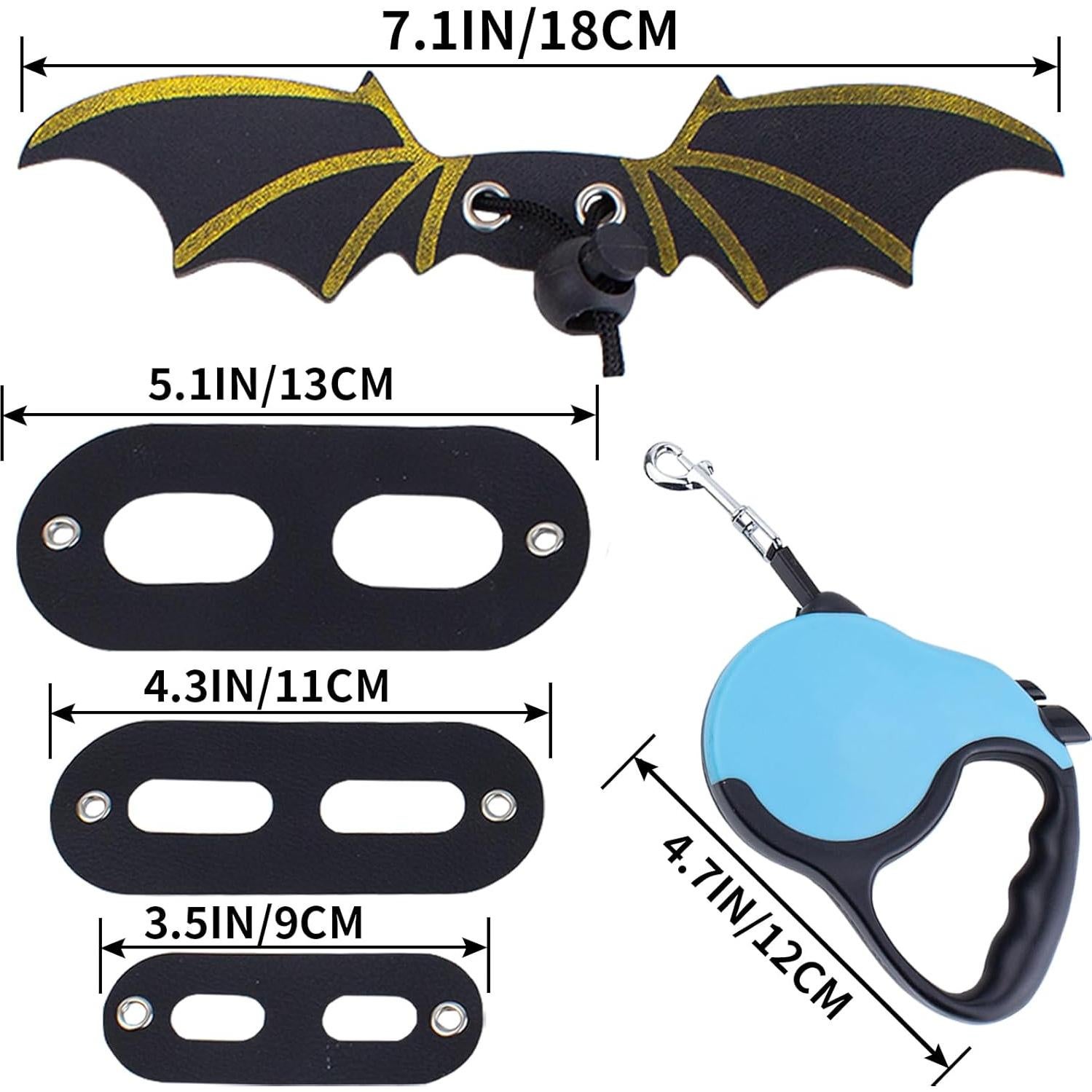 Correa Retráctil para Dragón Barbudo OOXYG con Arnés Ajustable