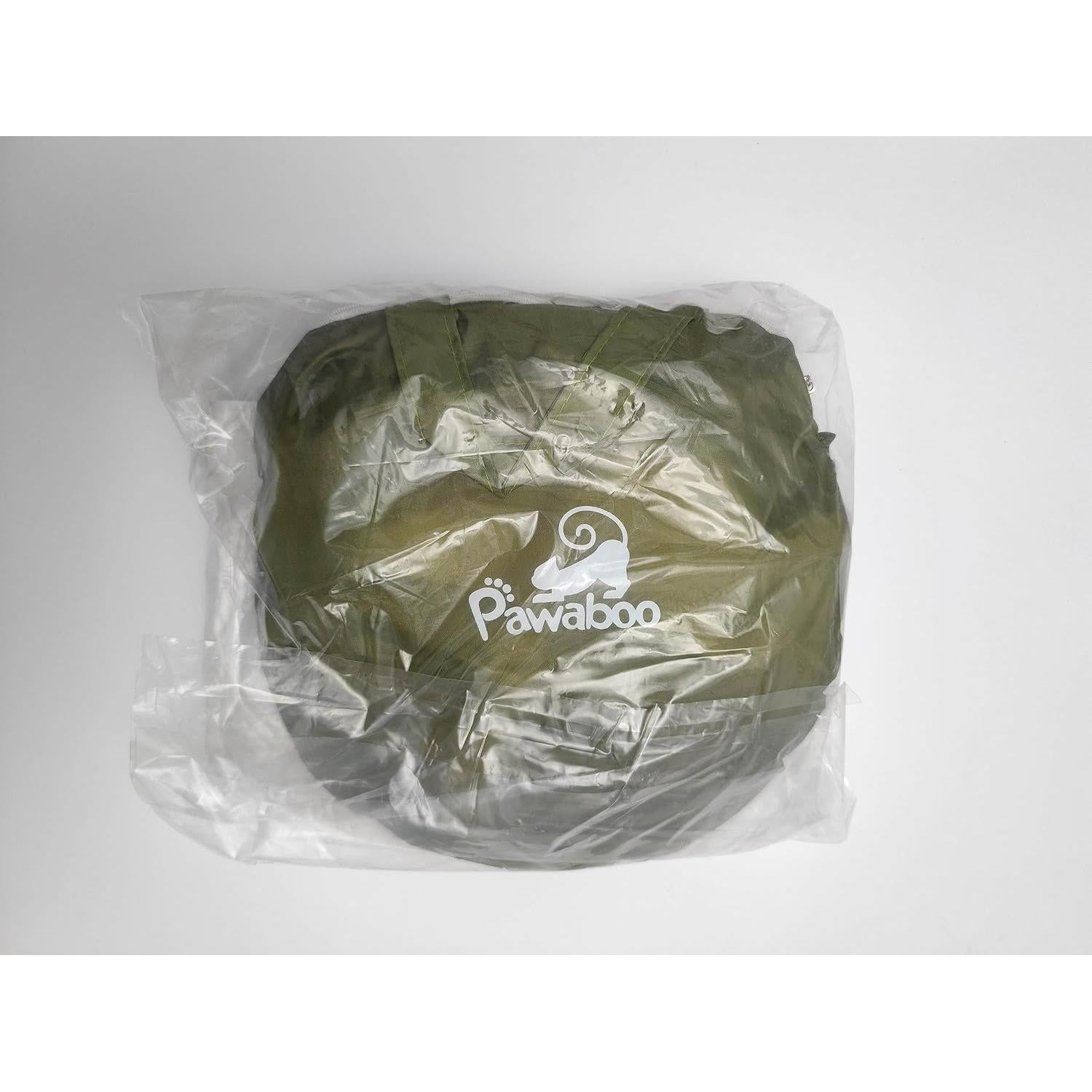 Cercado Portátil Pawaboo para Animales Pequeños Verde 133x38 cm