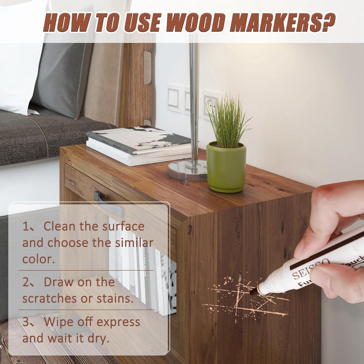 Kit de Reparación de Muebles SEISSO 39 Piezas - 18 Colores