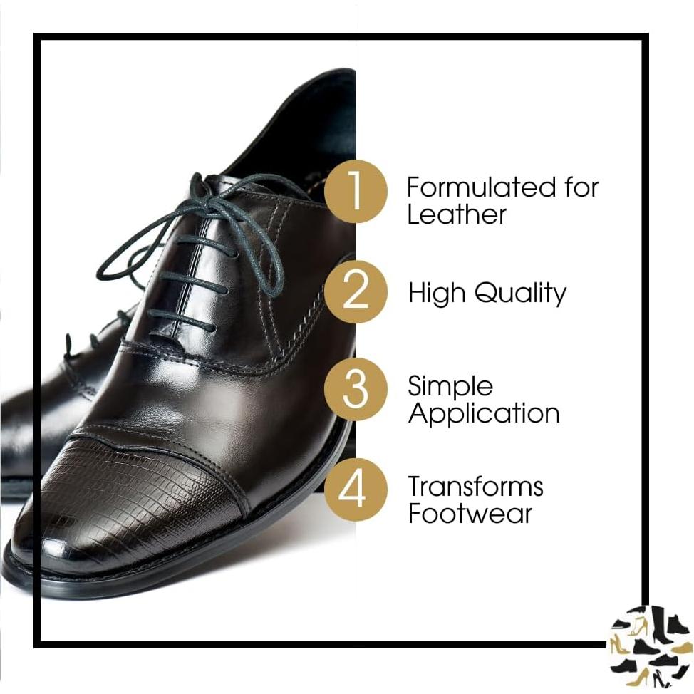 Pulimento de Cuero Shoe Clinic 96g - Neutro, Negro, Marrón, Burdeos