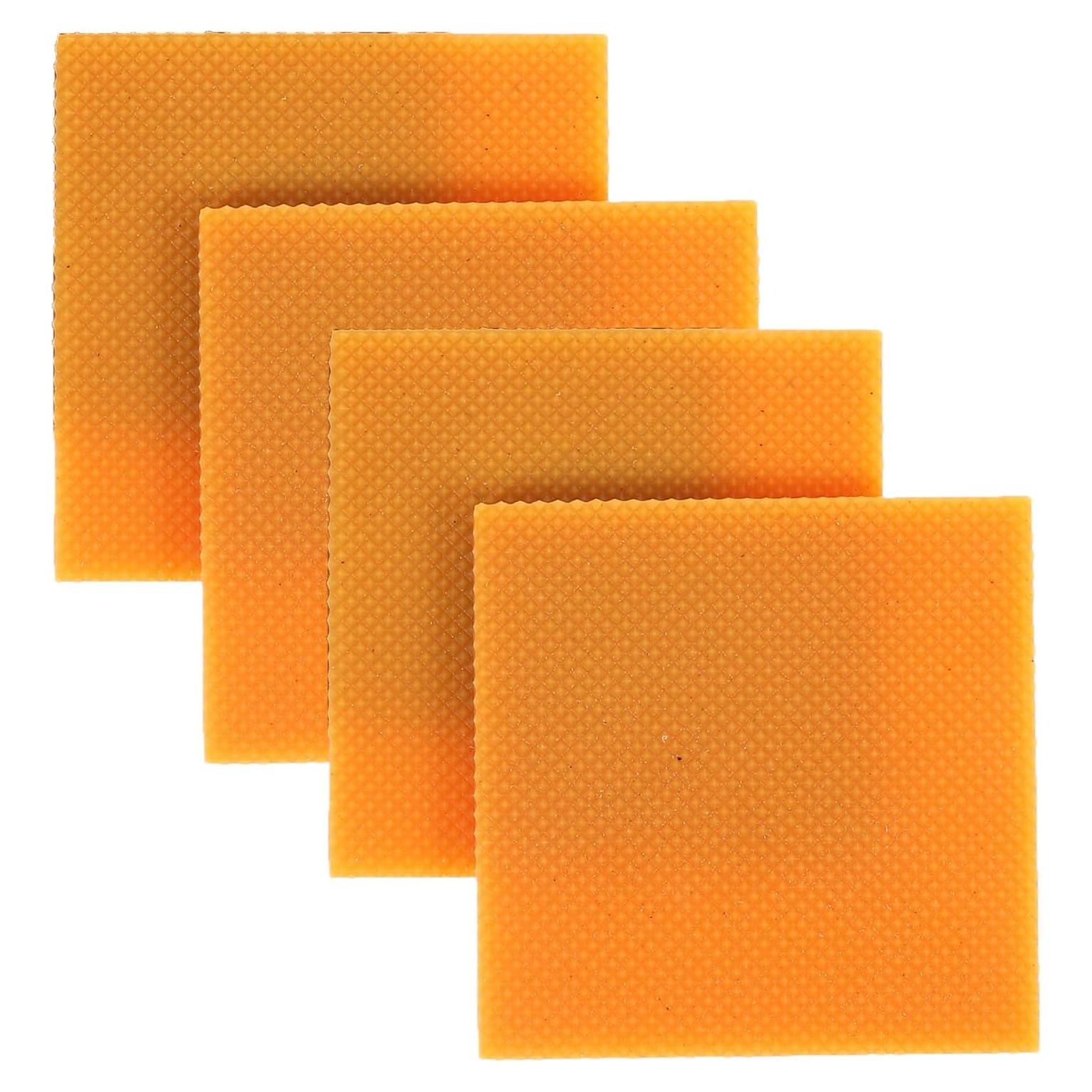 4 Piezas Reemplazo Tacón de Goma Antideslizante Awleynz 6x6cm