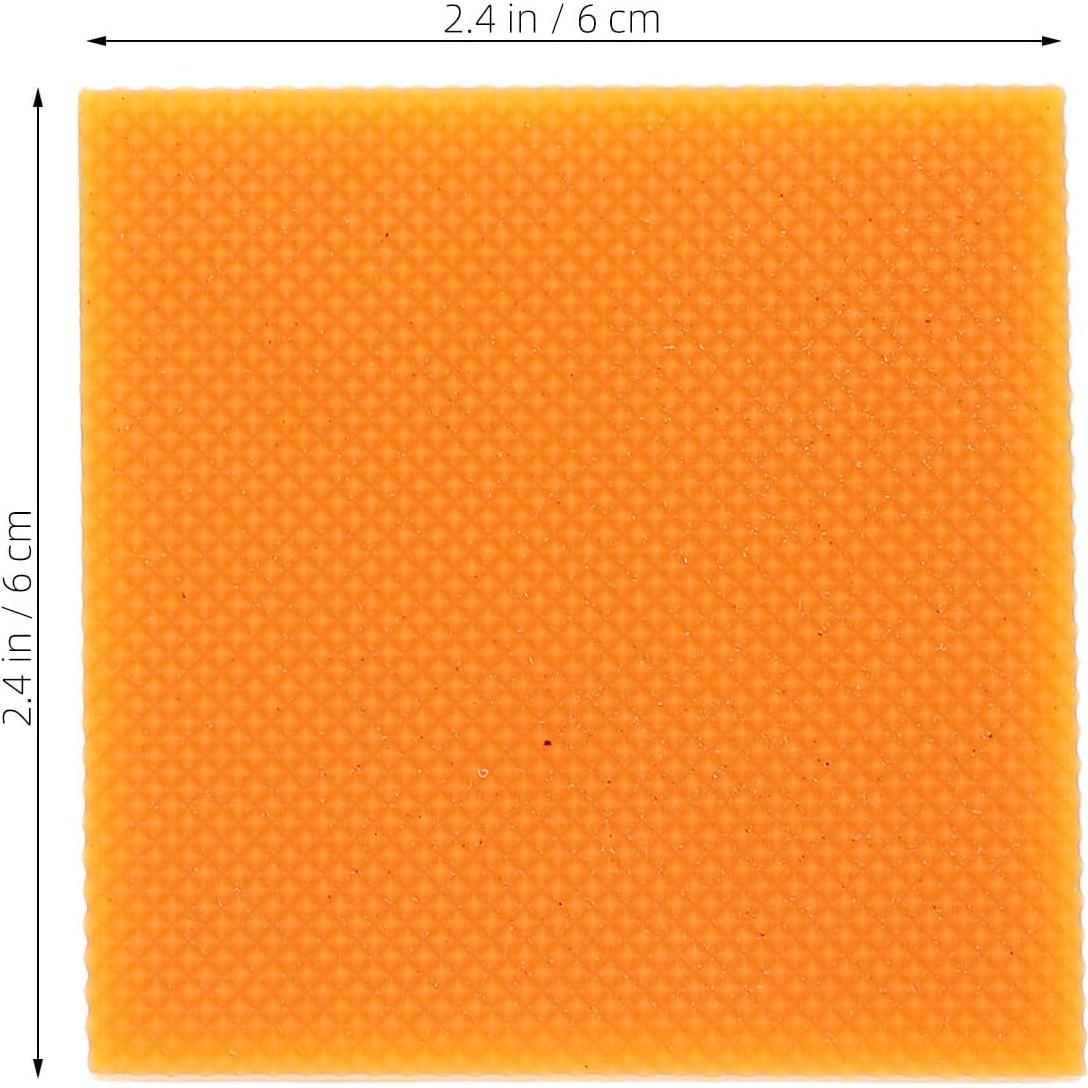4 Piezas Reemplazo Tacón de Goma Antideslizante Awleynz 6x6cm