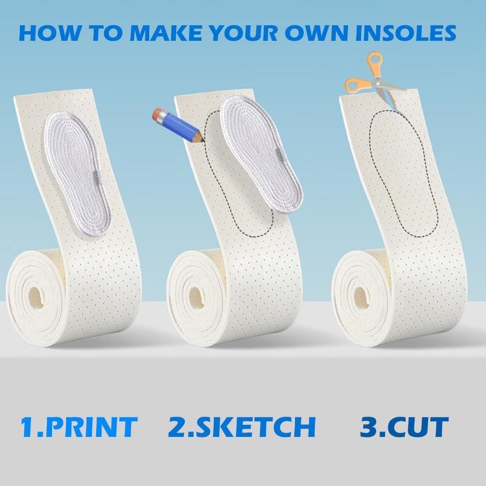 Suela Ajustable para Zapatos de Crochet Jade Kit - 1.52m x 8.89cm