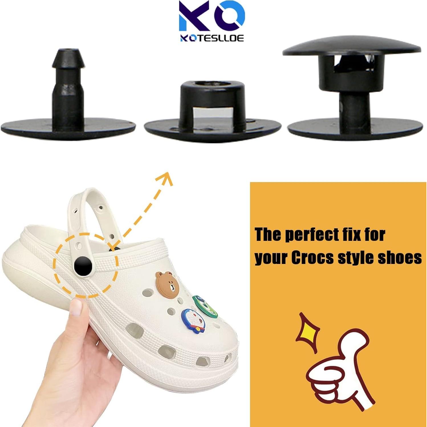 Remaches de Reemplazo KOTESLLOE para Crocs - 8 Piezas