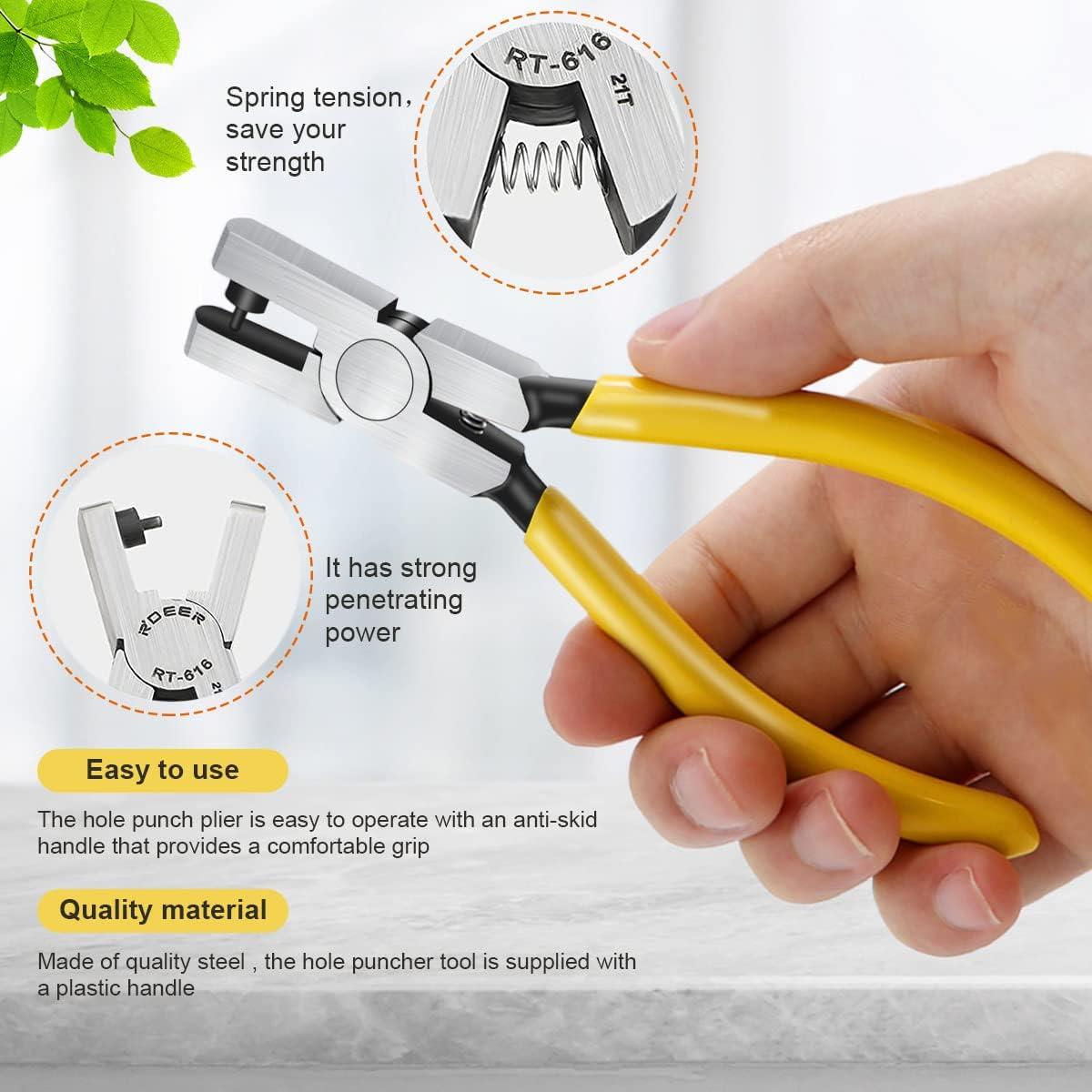 Perforadora de Agujeros para Cuero MEXI 2 mm - Herramienta DIY