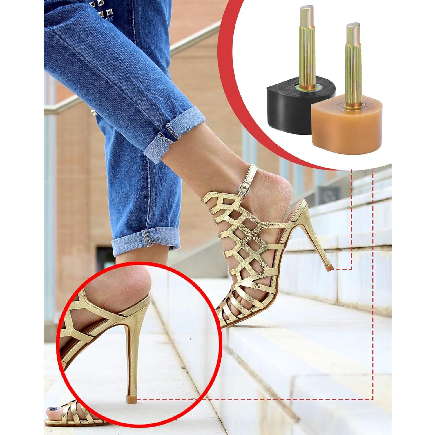 Kit de Reemplazo de Puntas de Tacón TRIZILLA 24 Pairs